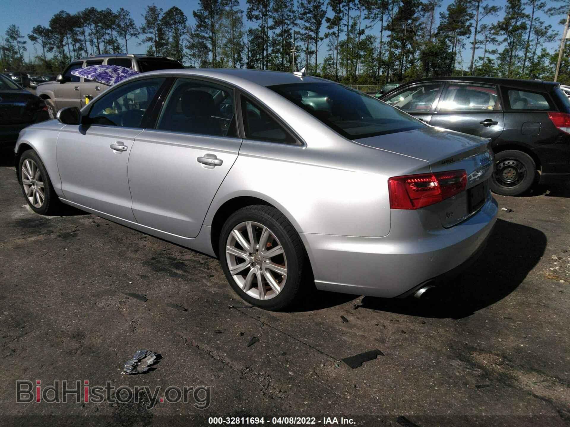 2013 AUDI A6 - VIN: WAUGFAFC9DN081249 - Фото 3