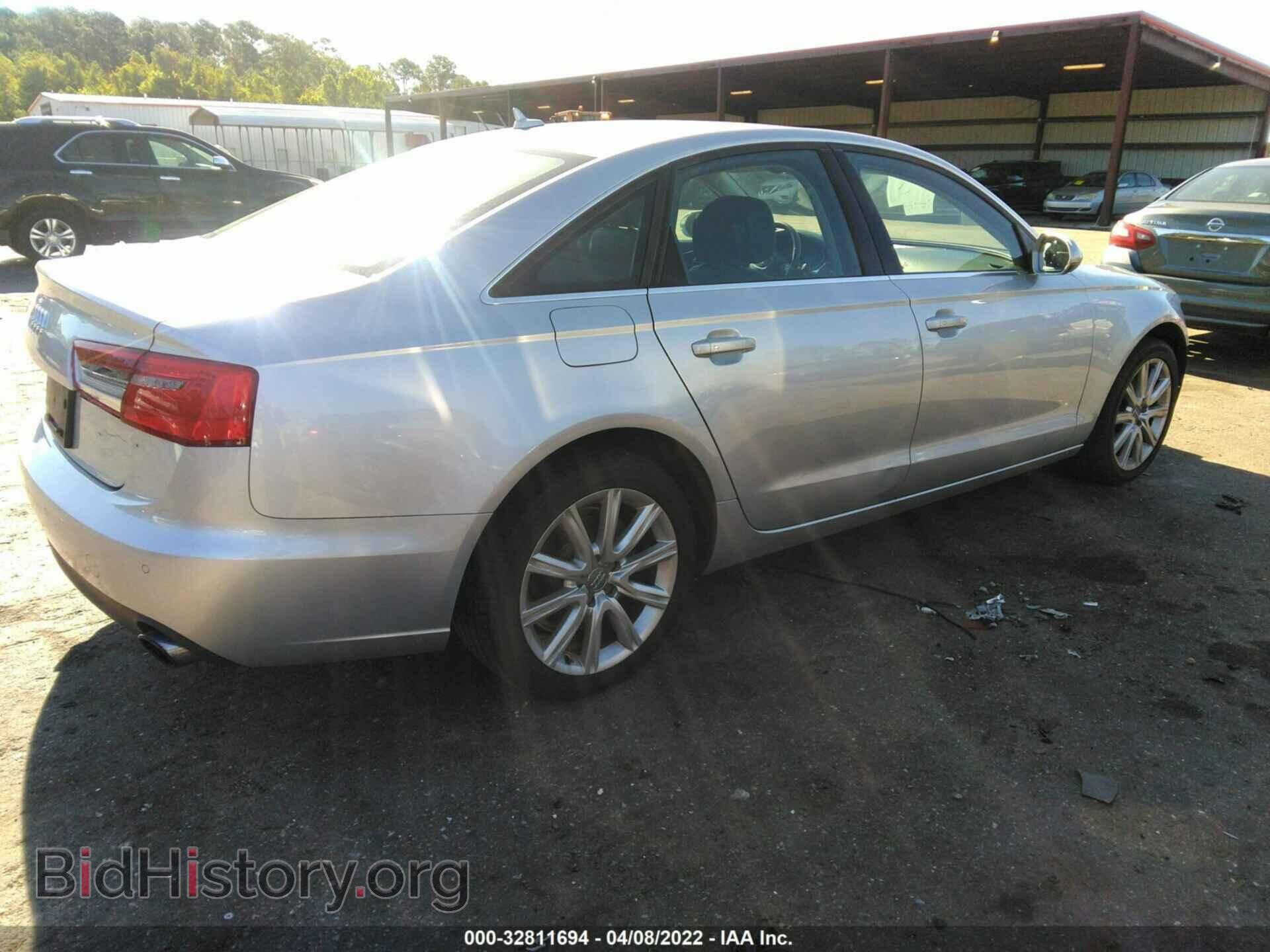 2013 AUDI A6 - VIN: WAUGFAFC9DN081249 - Фото 4