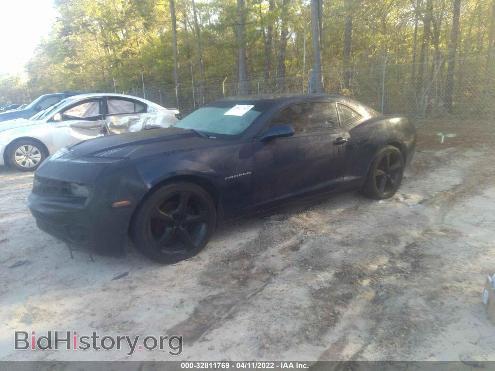 2012 CHEVROLET CAMARO - VIN: 2G1FA1E35C9141097 - Фото 2