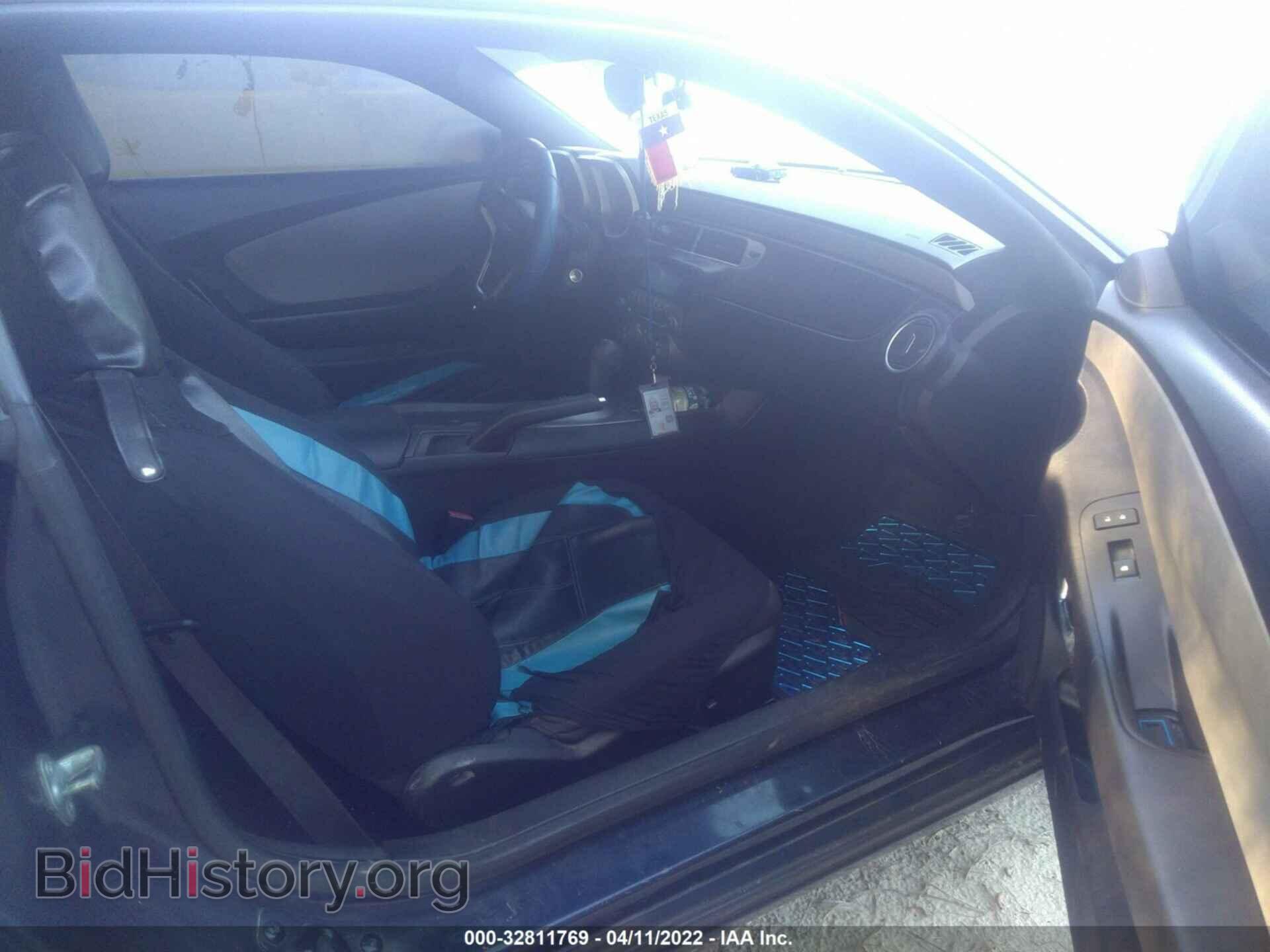 2012 CHEVROLET CAMARO - VIN: 2G1FA1E35C9141097 - Фото 5