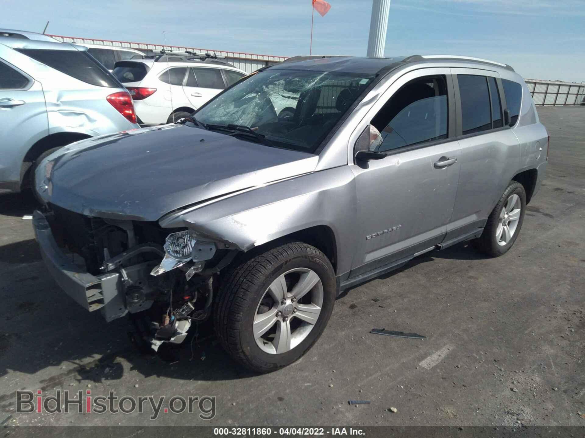 2017 JEEP COMPASS - VIN: 1C4NJDBB7HD106717 - Фото 2