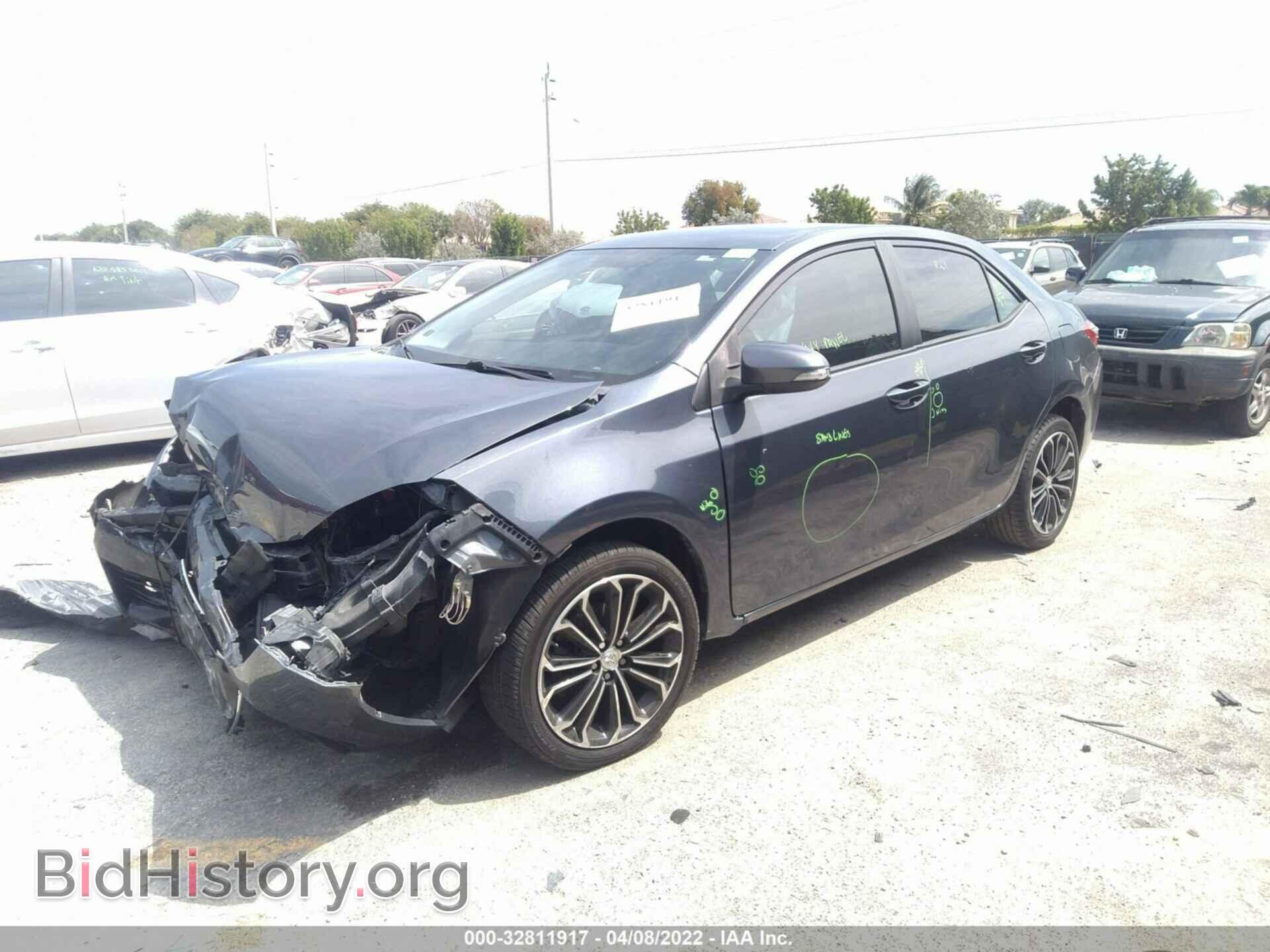 2014 TOYOTA COROLLA - VIN: 2T1BURHE9EC131667 - Фото 2