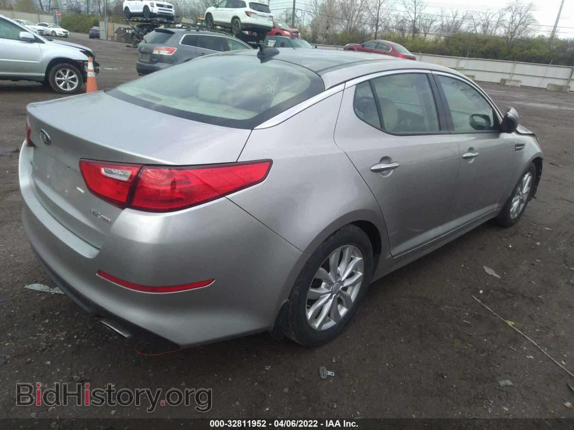 2015 KIA OPTIMA - VIN: 5XXGN4A78FG388735 - Фото 4