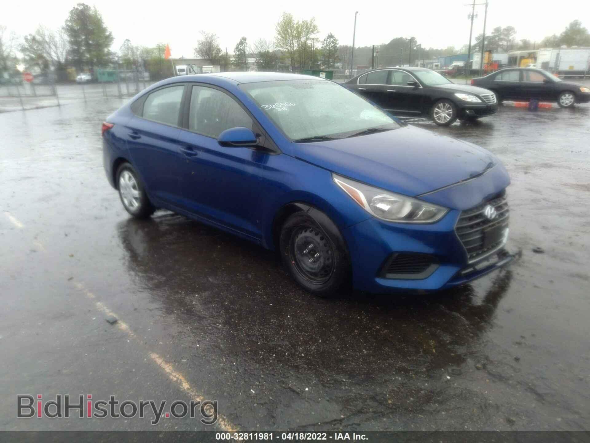 Photo 3KPC24A30JE008325 - HYUNDAI ACCENT 2018