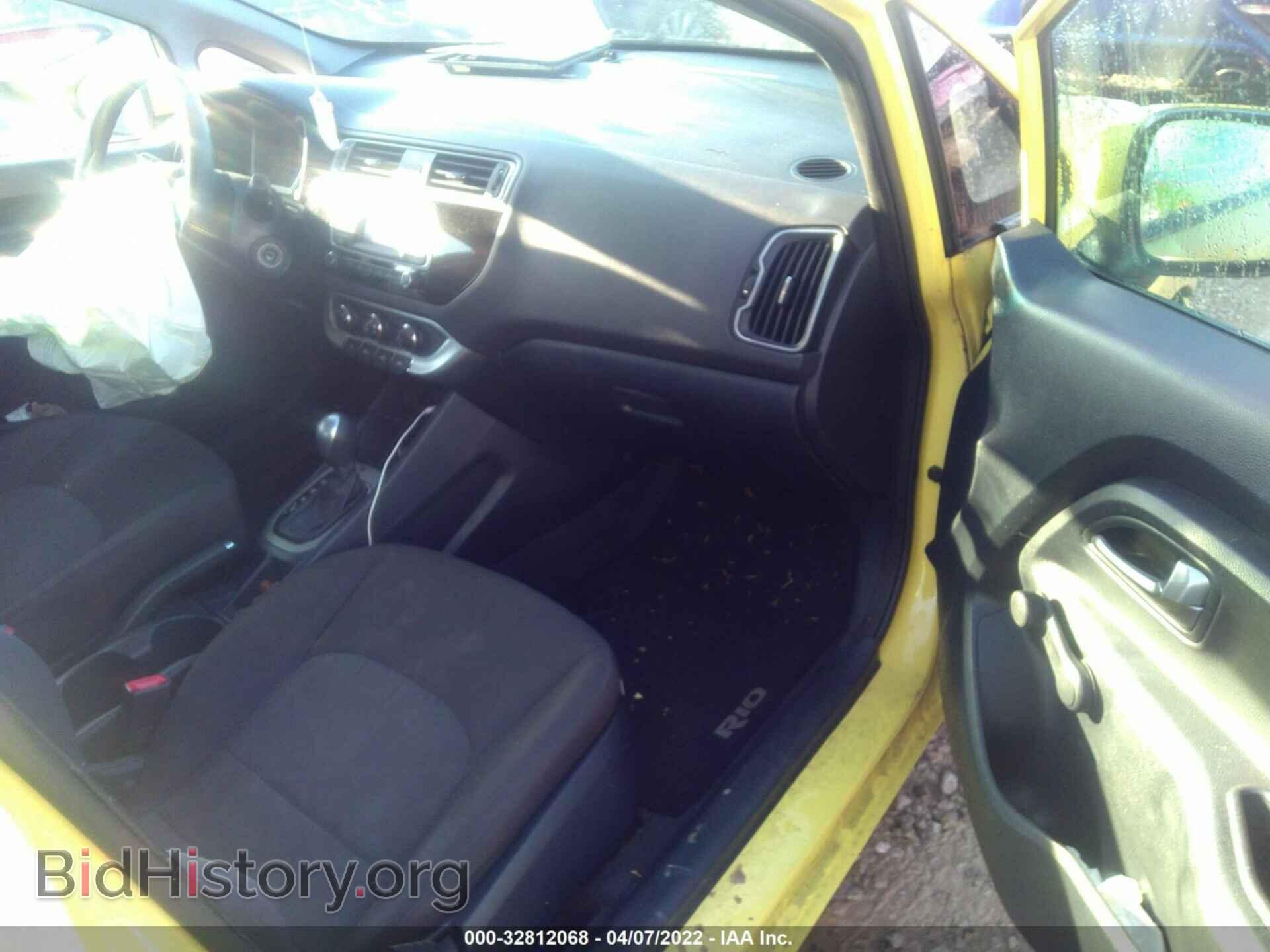 2016 KIA RIO - VIN: KNADM4A30G6681822 - Фото 5
