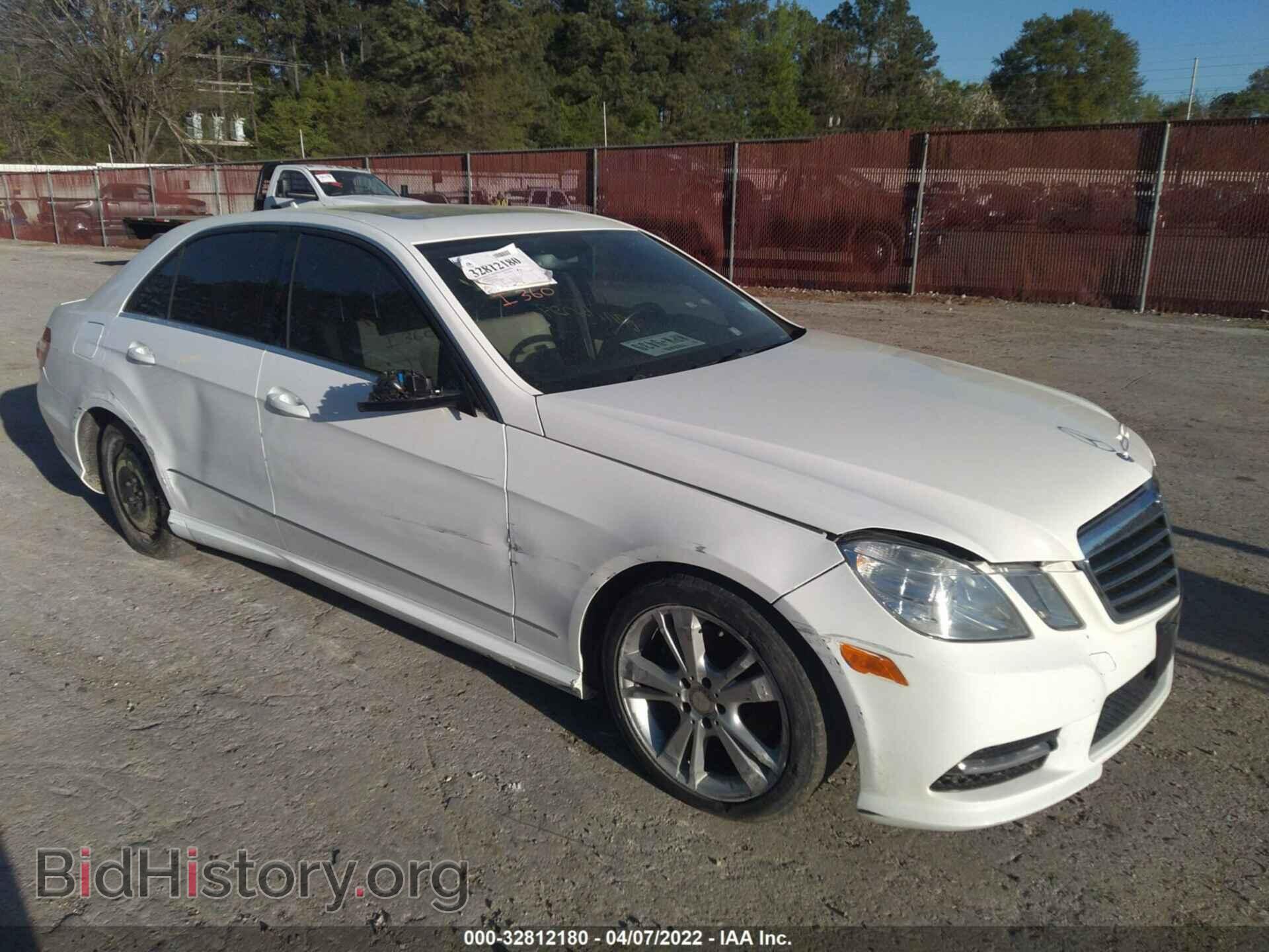 Фотография WDDHF8JBXDA738376 - MERCEDES-BENZ E-CLASS 2013