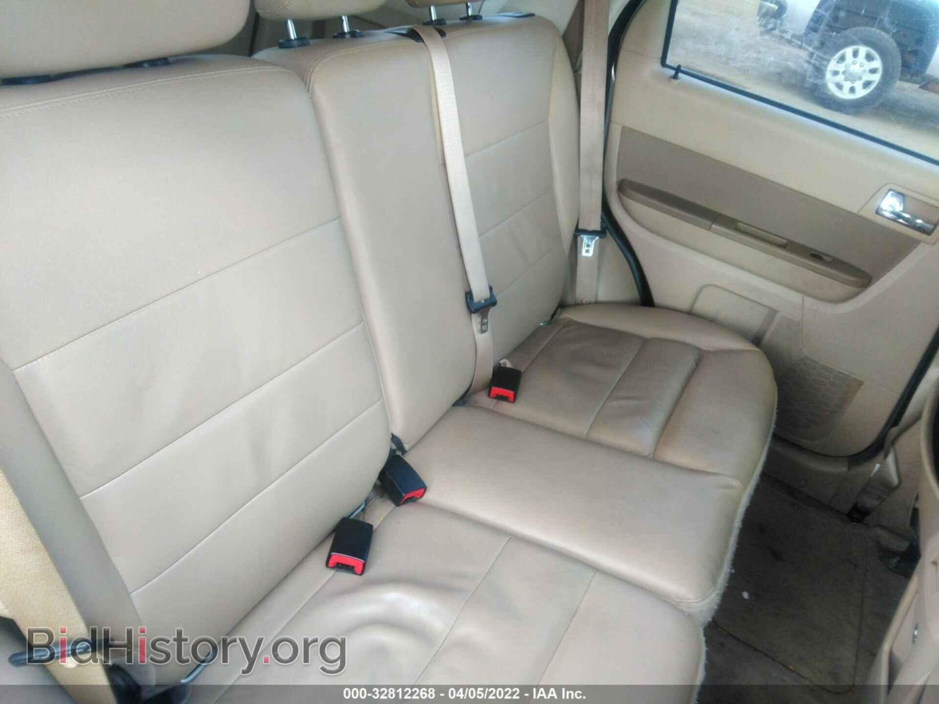 2010 FORD ESCAPE - VIN: 1FMCU0E71AKA62001 - Фото 8
