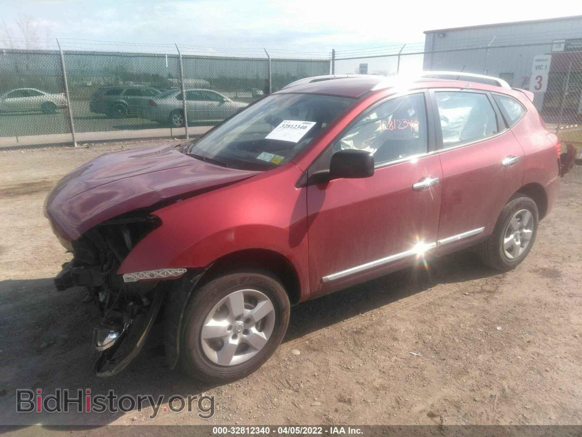2014 NISSAN ROGUE SELECT - VIN: JN8AS5MV4EW701697 - Фото 2