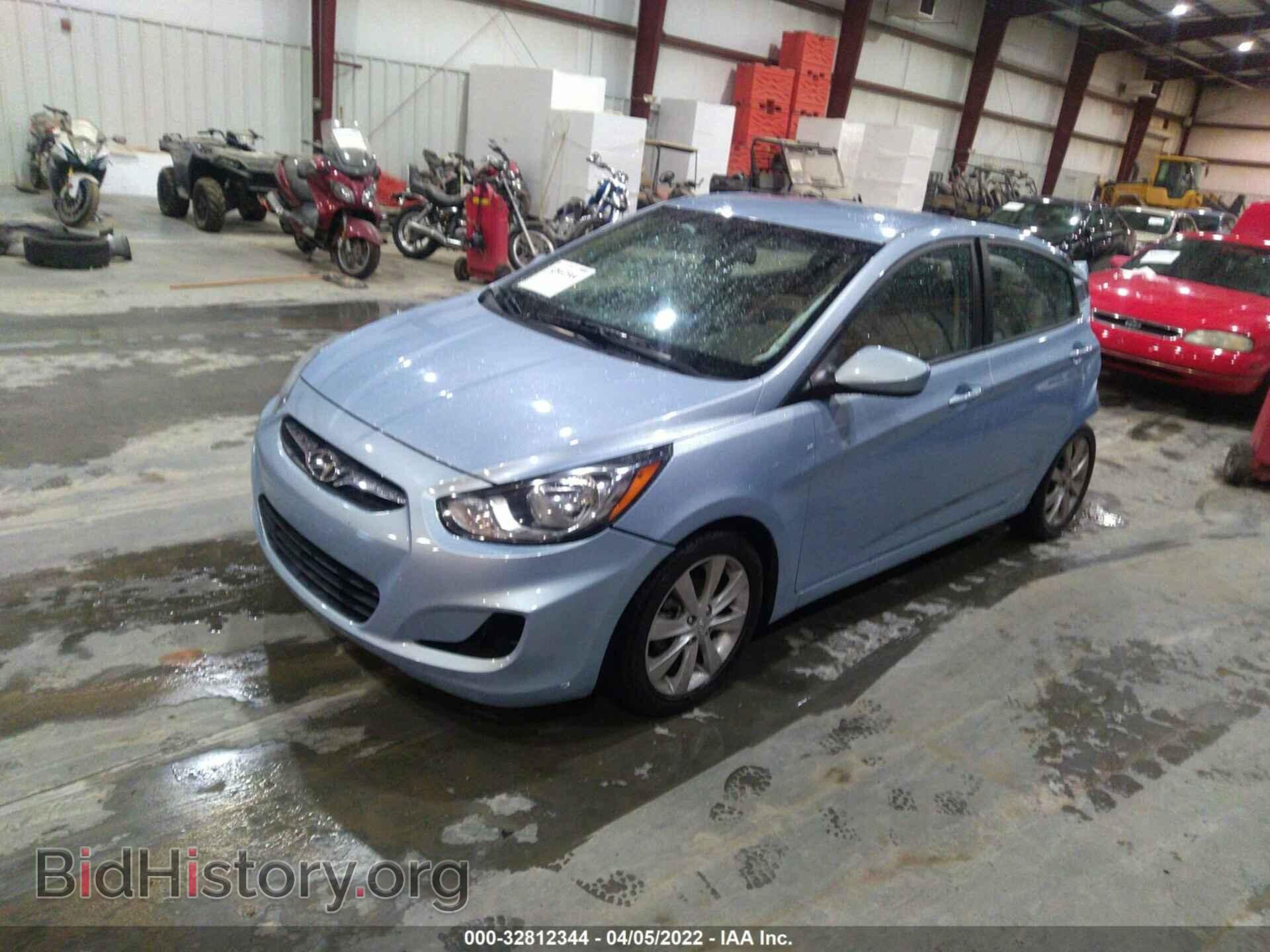 2012 HYUNDAI ACCENT - VIN: KMHCU4AE4CU228191 - Фото 2