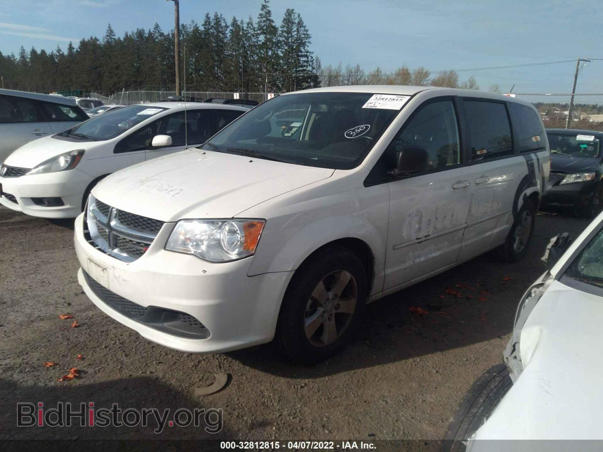 2013 DODGE GRAND CARAVAN - VIN: 2C4RDGBG2DR570284 - Фото 2