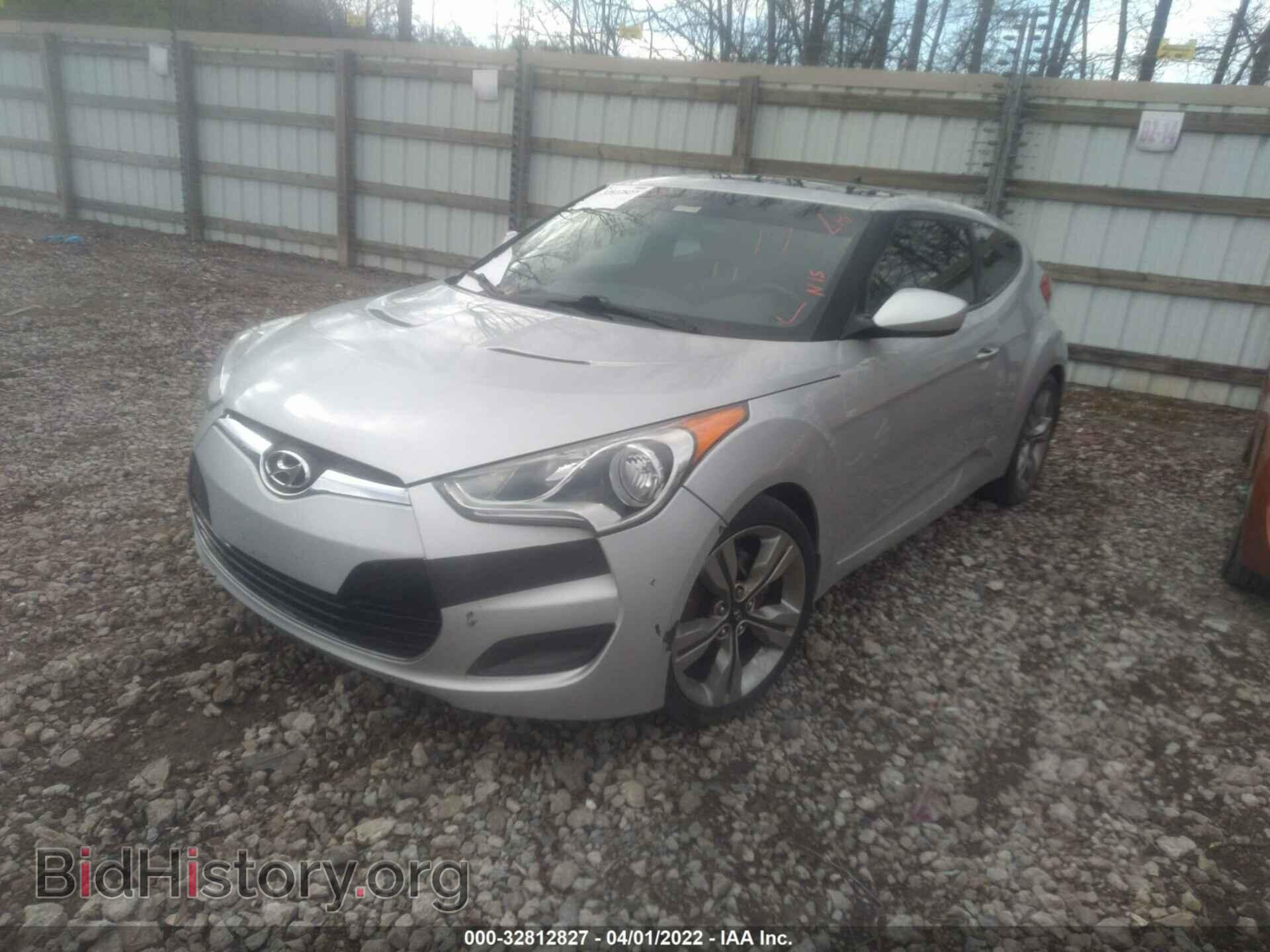 2012 HYUNDAI VELOSTER - VIN: KMHTC6AD7CU073786 - Фото 2