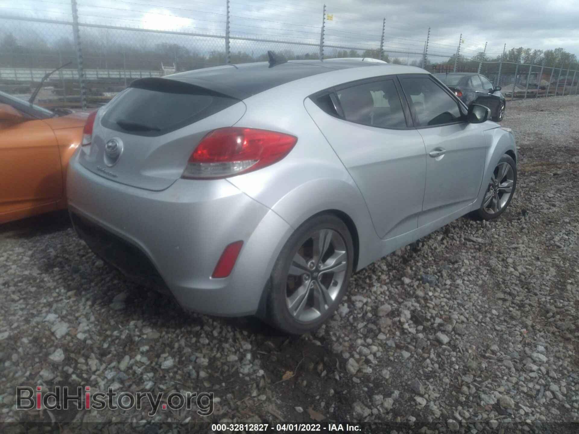 2012 HYUNDAI VELOSTER - VIN: KMHTC6AD7CU073786 - Фото 4