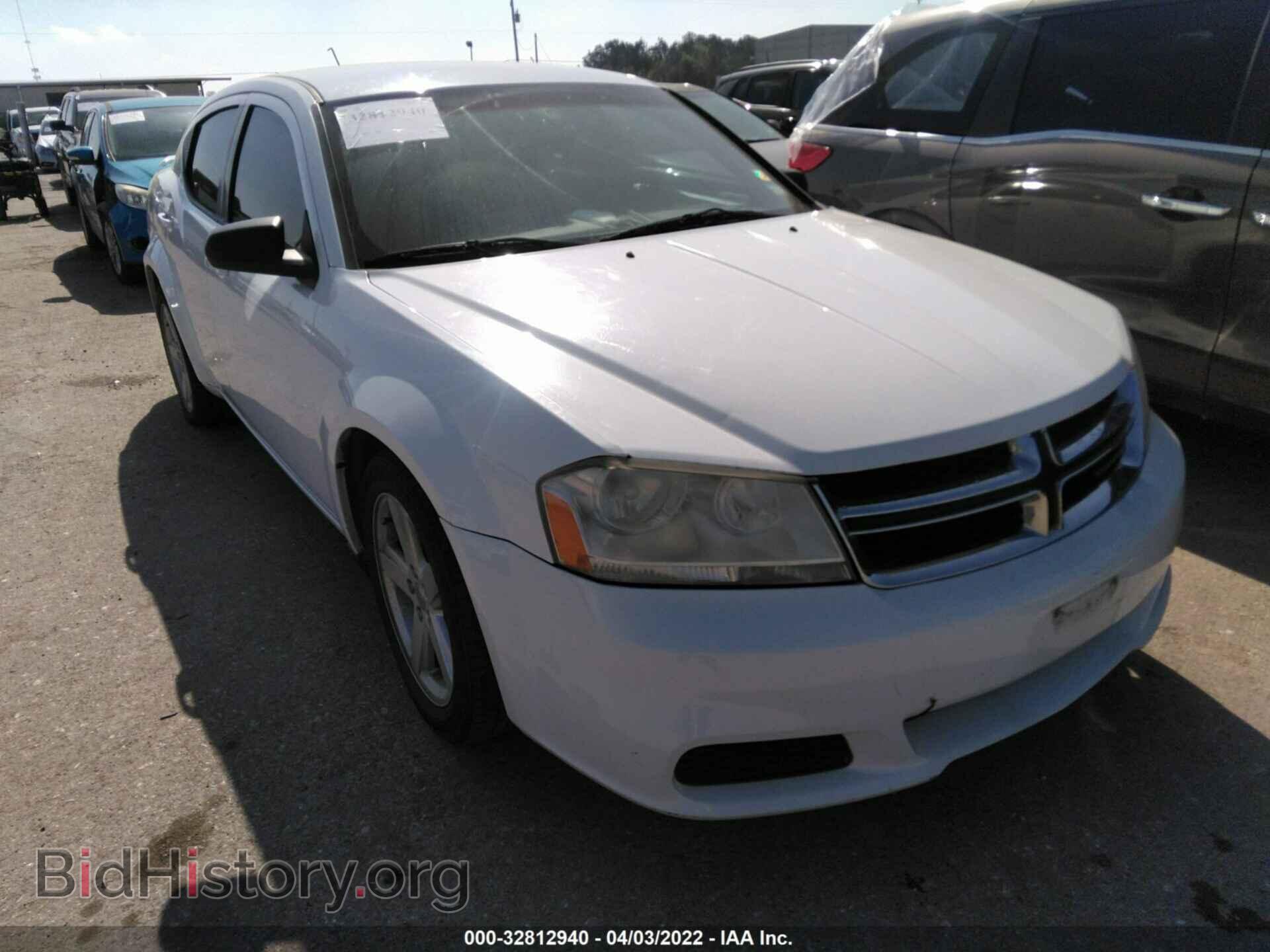Photo 1C3CDZAG6CN314085 - DODGE AVENGER 2012