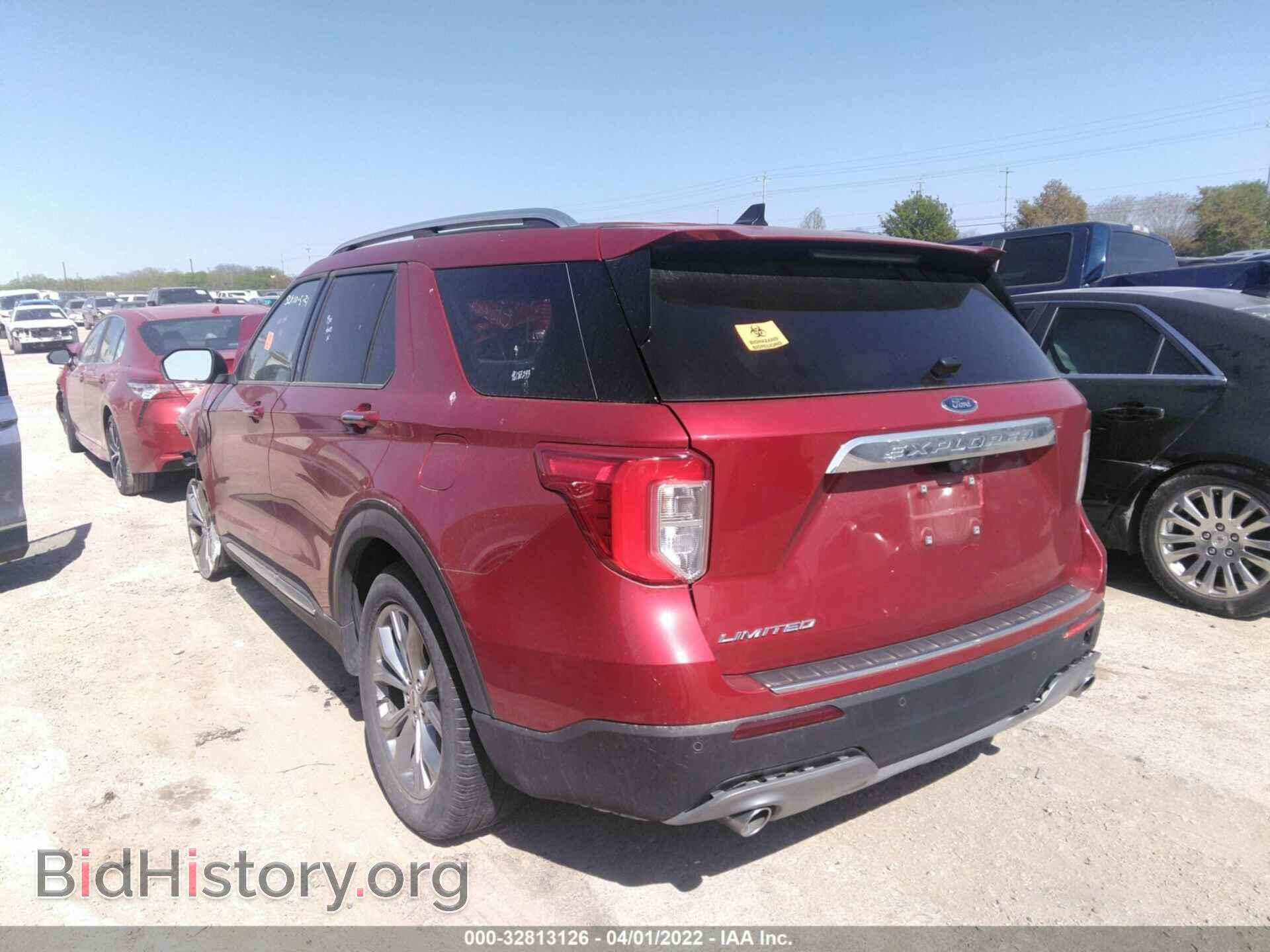 2021 FORD EXPLORER - VIN: 1FMSK7FH5MGB07224 - Фото 3