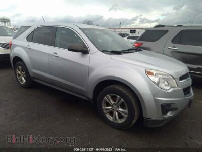 2014 Chevrolet EQUINOX LS, silver — VIN 2GNFLEEK8E6168967, IAAI