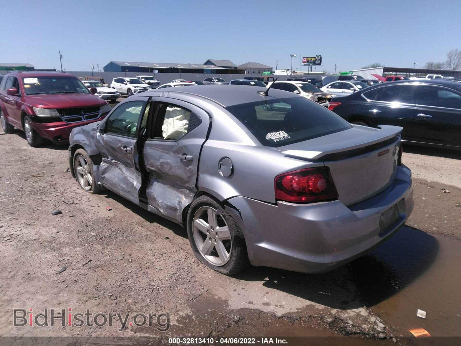2013 DODGE AVENGER - VIN: 1C3CDZAB7DN566806 - Фото 3