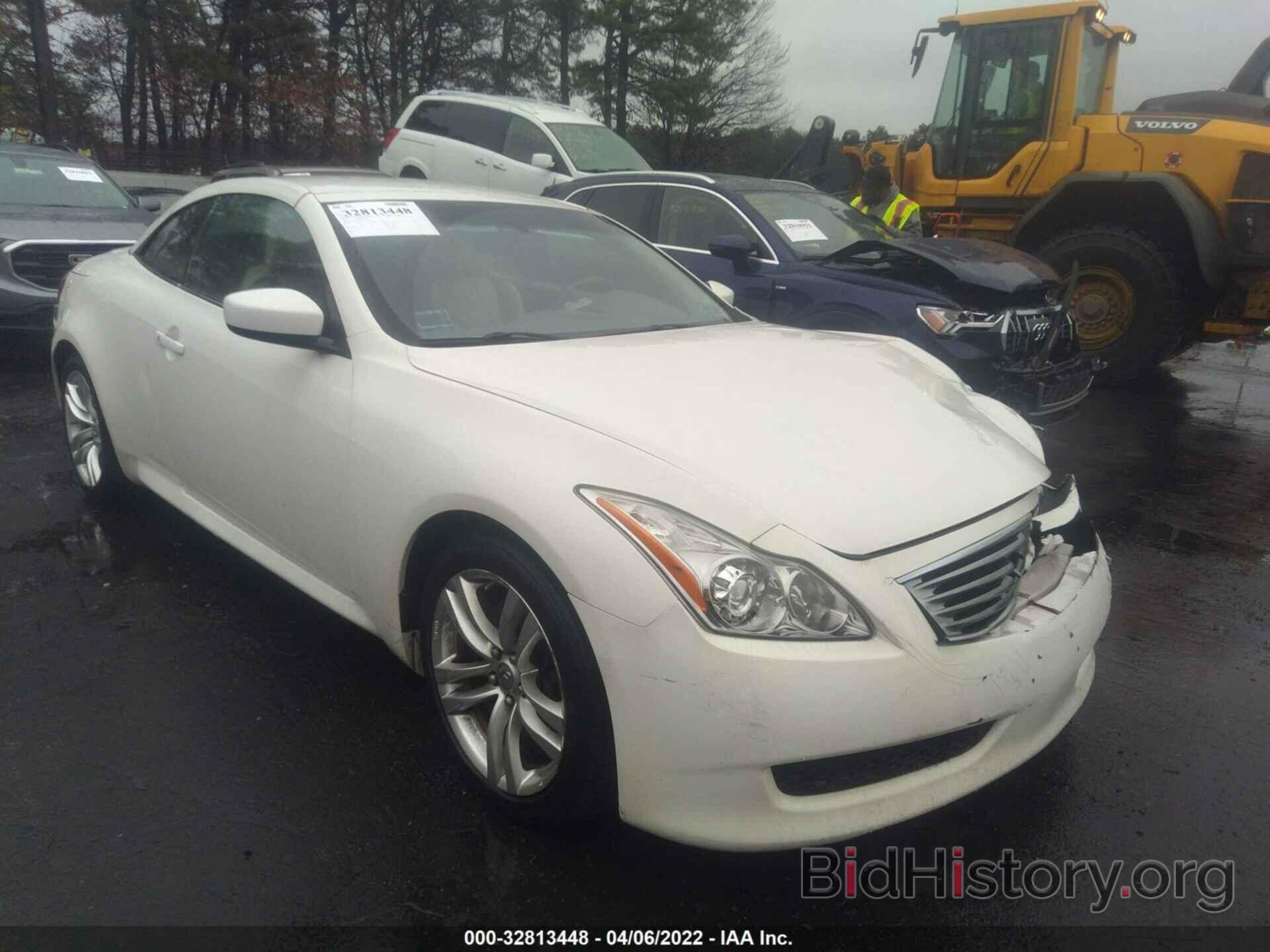 Photo JN1CV6FE0AM353789 - INFINITI G37 CONVERTIBLE 2010