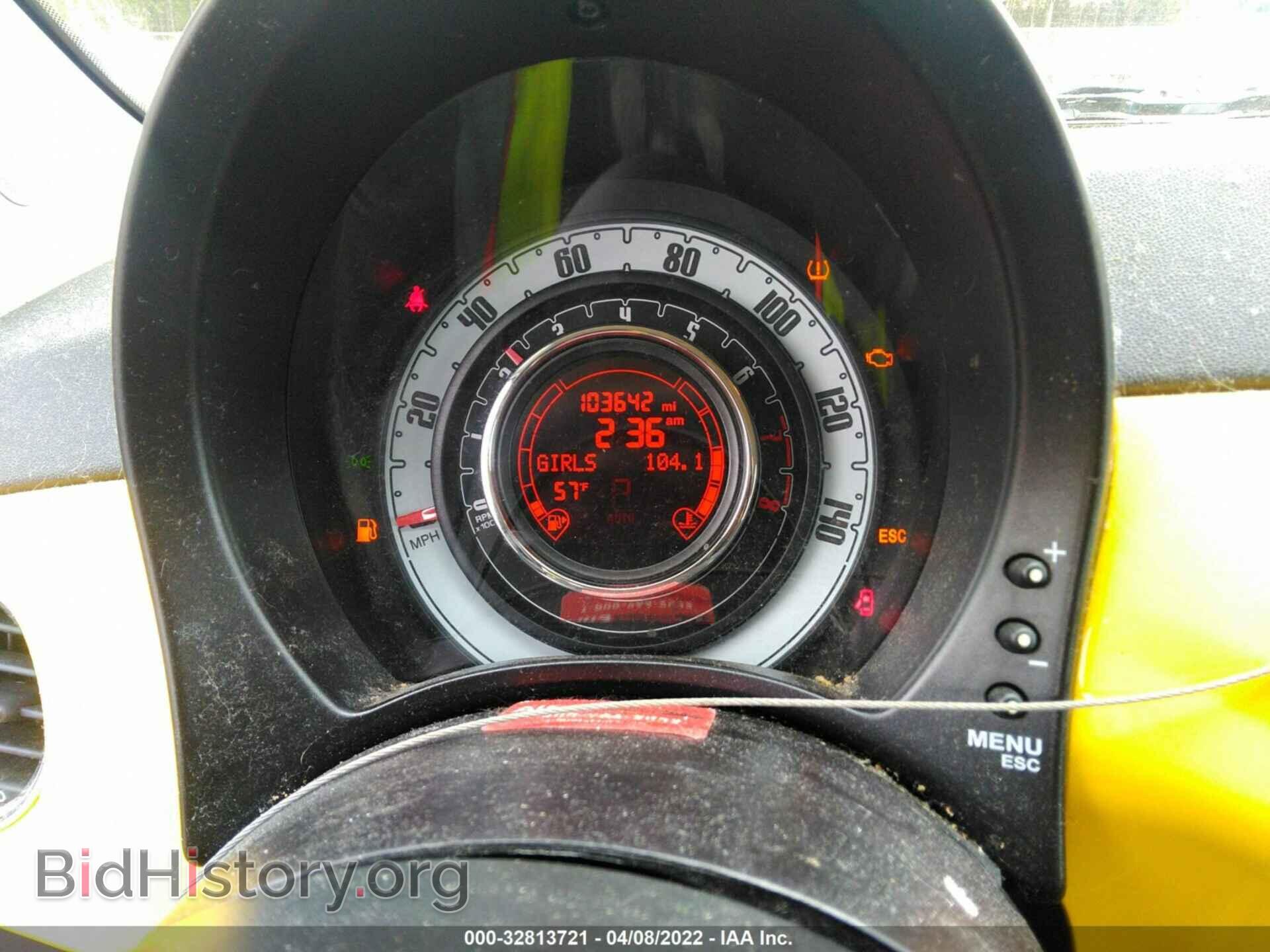 2012 FIAT 500 - VIN: 3C3CFFAR9CT200995 - Photo 7
