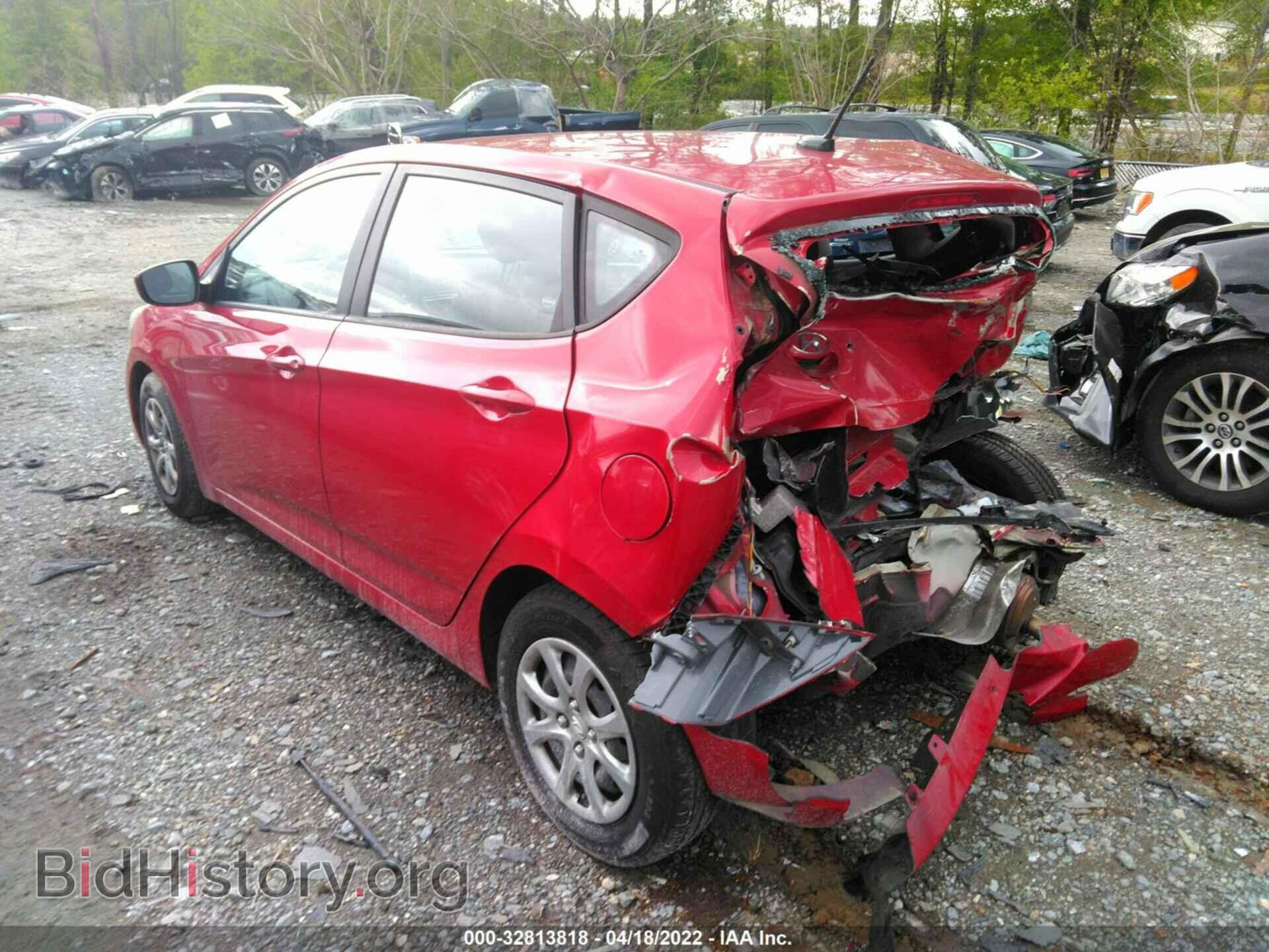 2012 HYUNDAI ACCENT - VIN: KMHCT5AE3CU057412 - Фото 3