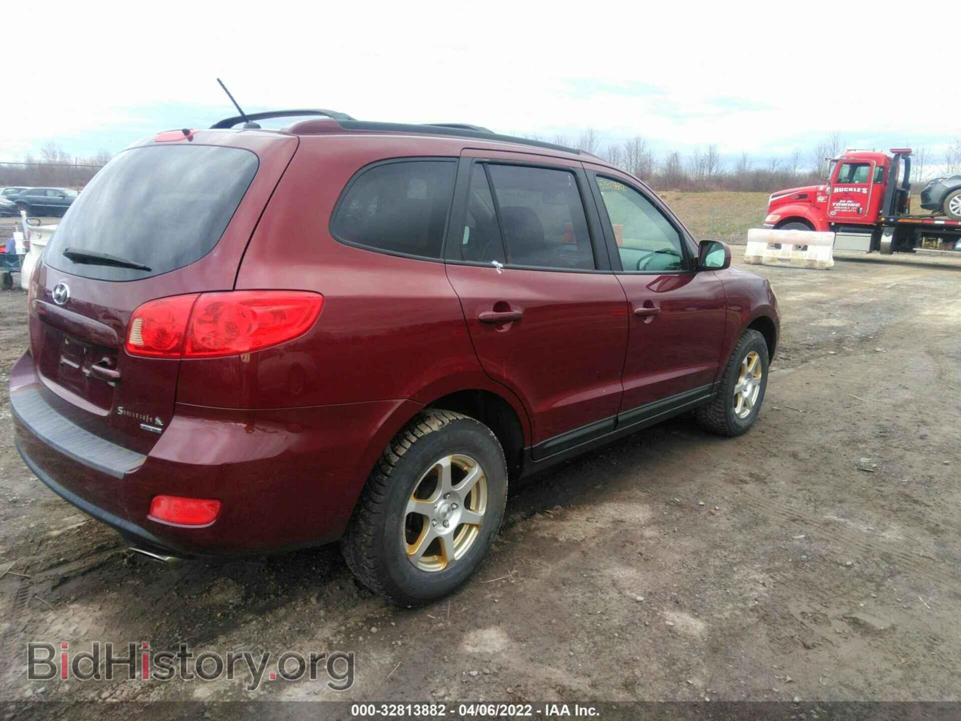 2007 HYUNDAI SANTA FE - VIN: 5NMSG73D87H024150 - Фото 4