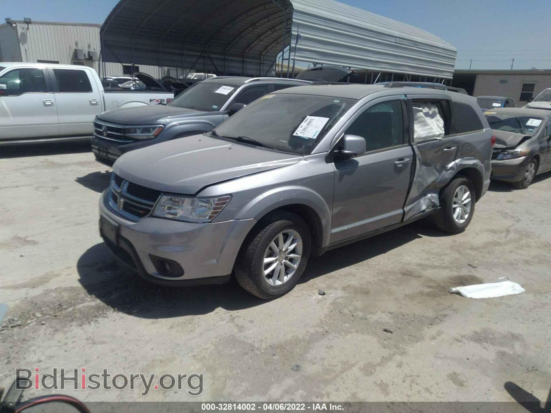 2016 DODGE JOURNEY - VIN: 3C4PDCBB1GT186227 - Фото 2