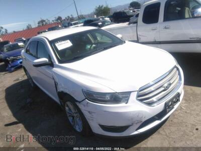 2014 Ford TAURUS SEL, белый — VIN 1FAHP2E81EG100623, IAAI