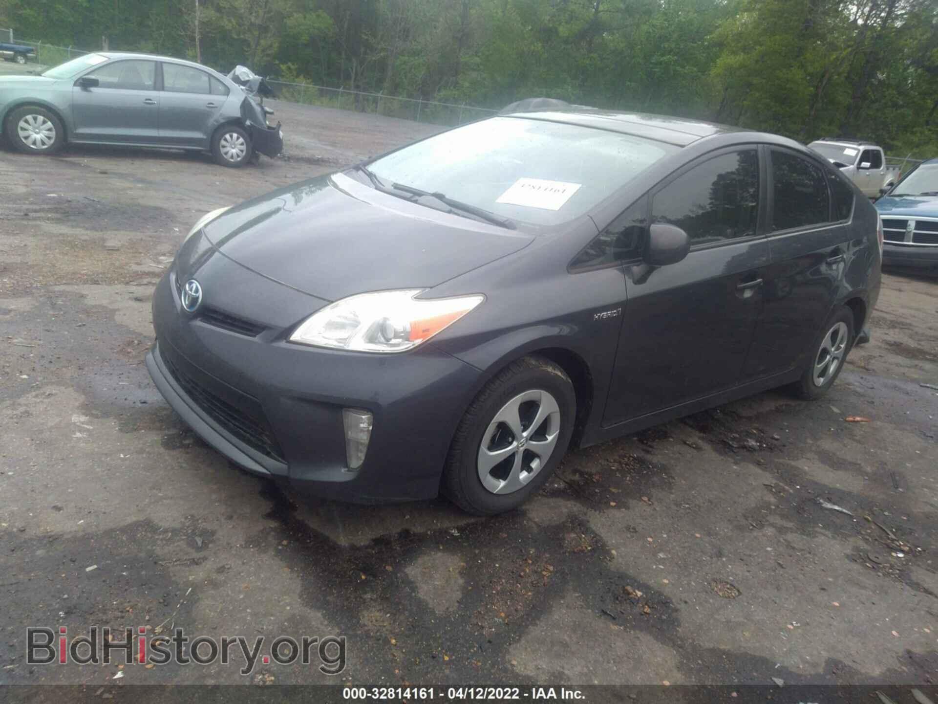 2012 TOYOTA PRIUS - VIN: JTDKN3DU2C1603250 - Фото 2