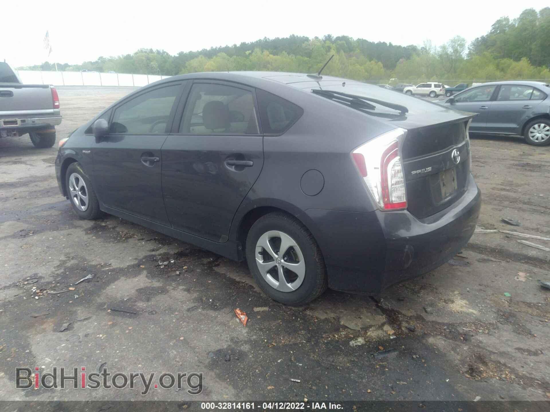 2012 TOYOTA PRIUS - VIN: JTDKN3DU2C1603250 - Фото 3