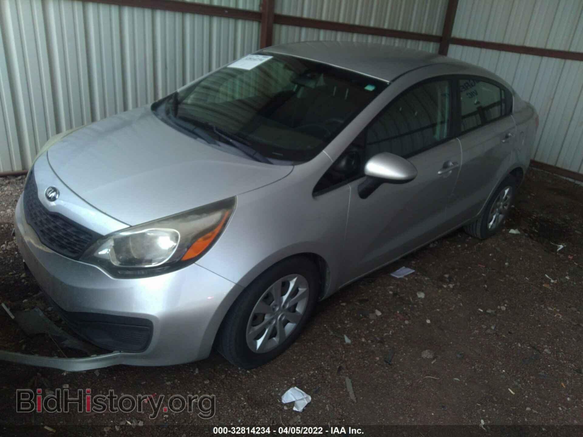 2014 KIA RIO - VIN: KNADM4A36E6323248 - Фото 2