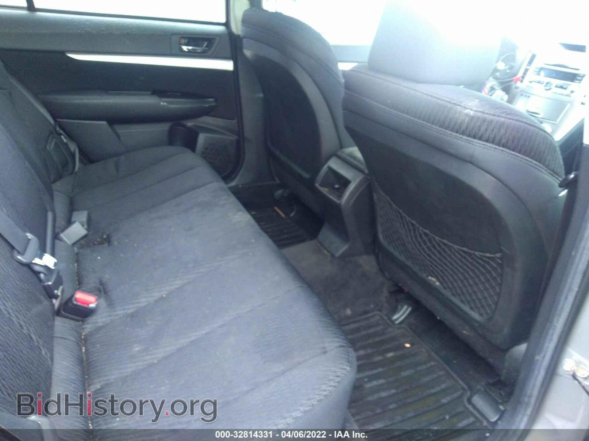 2011 SUBARU OUTBACK - VIN: 4S4BRBCC9B3382185 - Фото 8