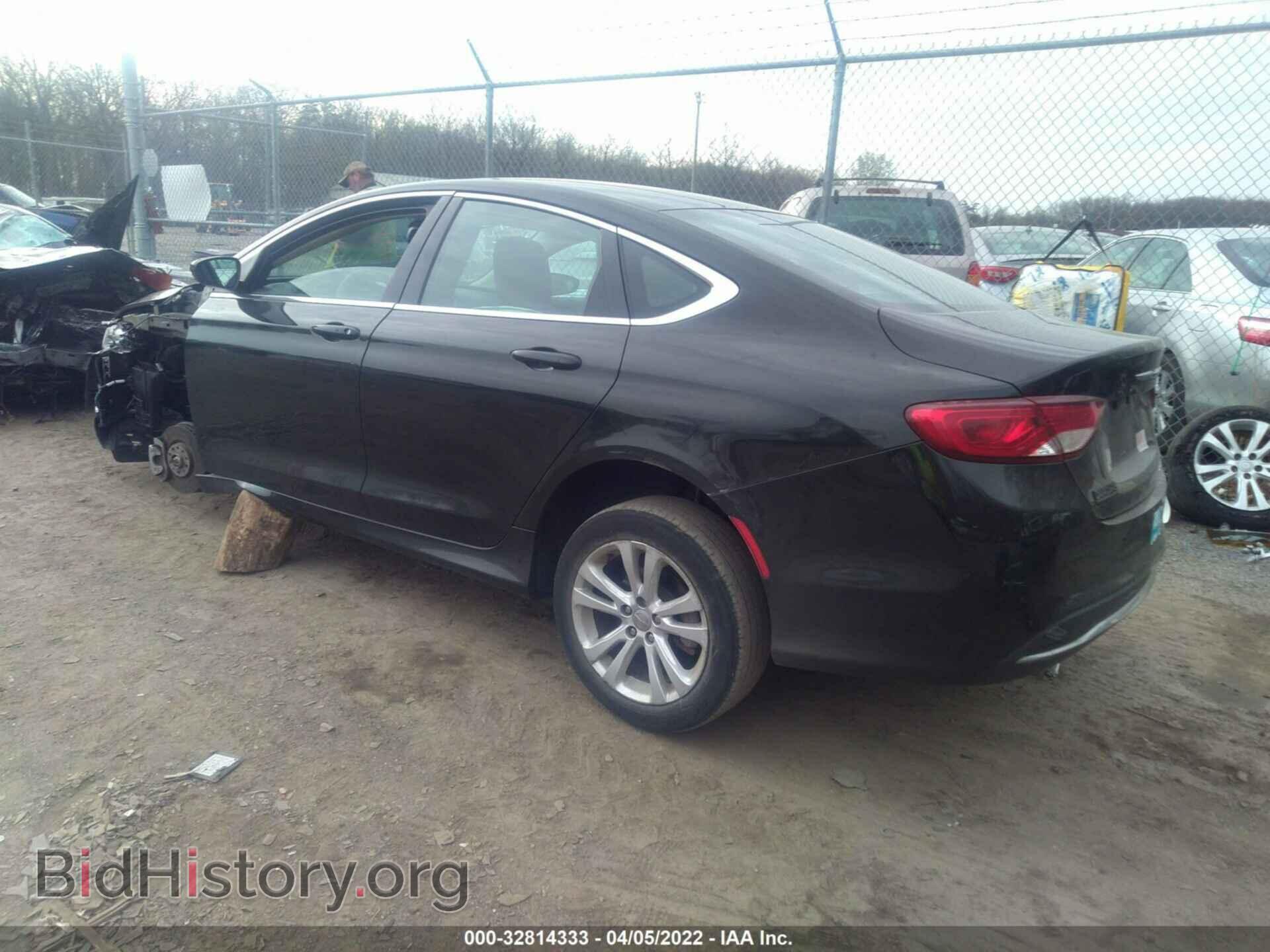 2015 CHRYSLER 200 - VIN: 1C3CCCAB1FN638585 - Фото 3