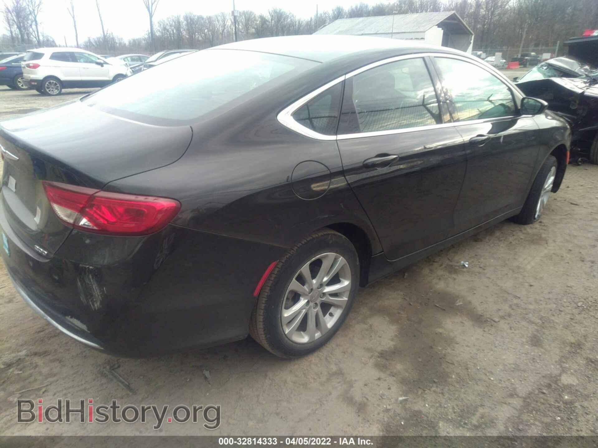 2015 CHRYSLER 200 - VIN: 1C3CCCAB1FN638585 - Фото 4