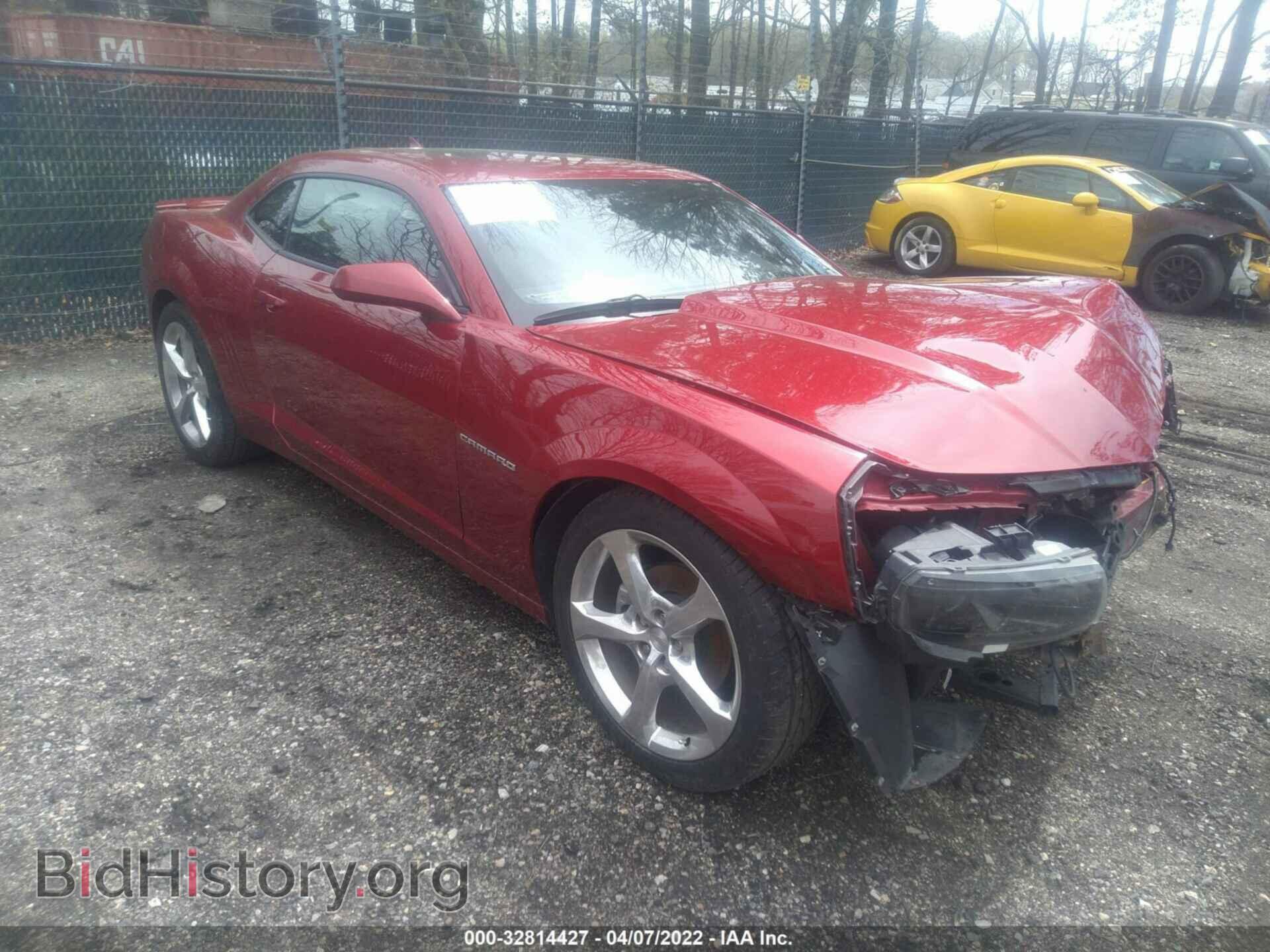 Photo 2G1FC1E37E9281620 - CHEVROLET CAMARO 2014