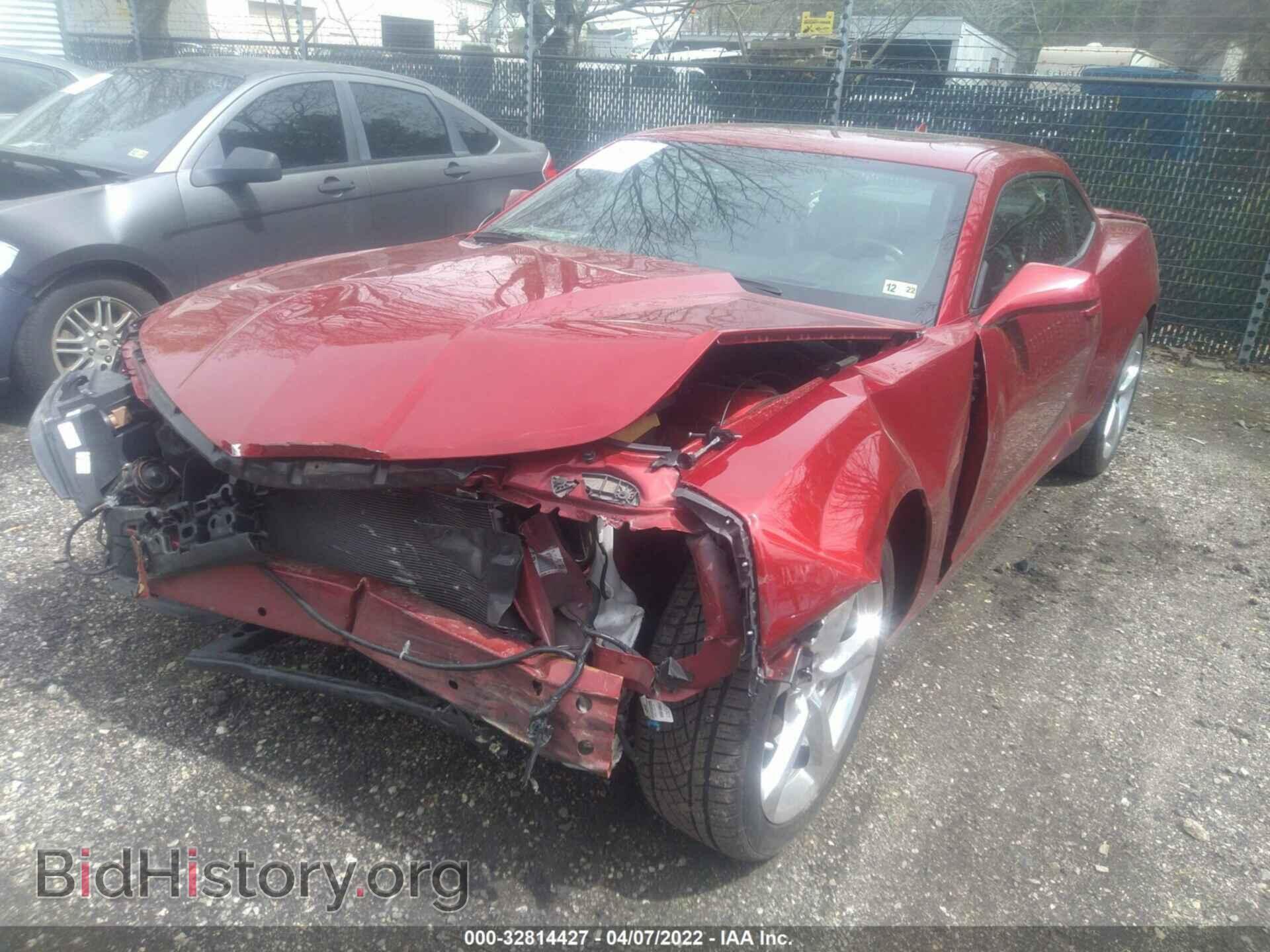 2014 CHEVROLET CAMARO - VIN: 2G1FC1E37E9281620 - Фото 2