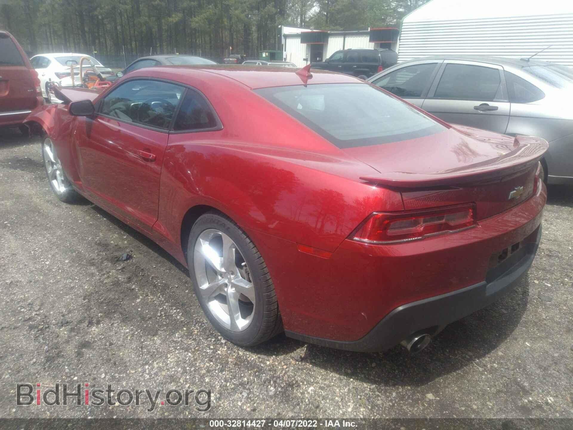 2014 CHEVROLET CAMARO - VIN: 2G1FC1E37E9281620 - Фото 3