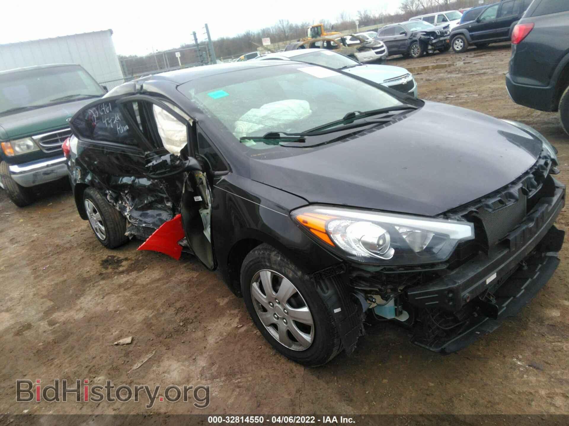 Photo KNAFK4A65G5563151 - KIA FORTE 2016