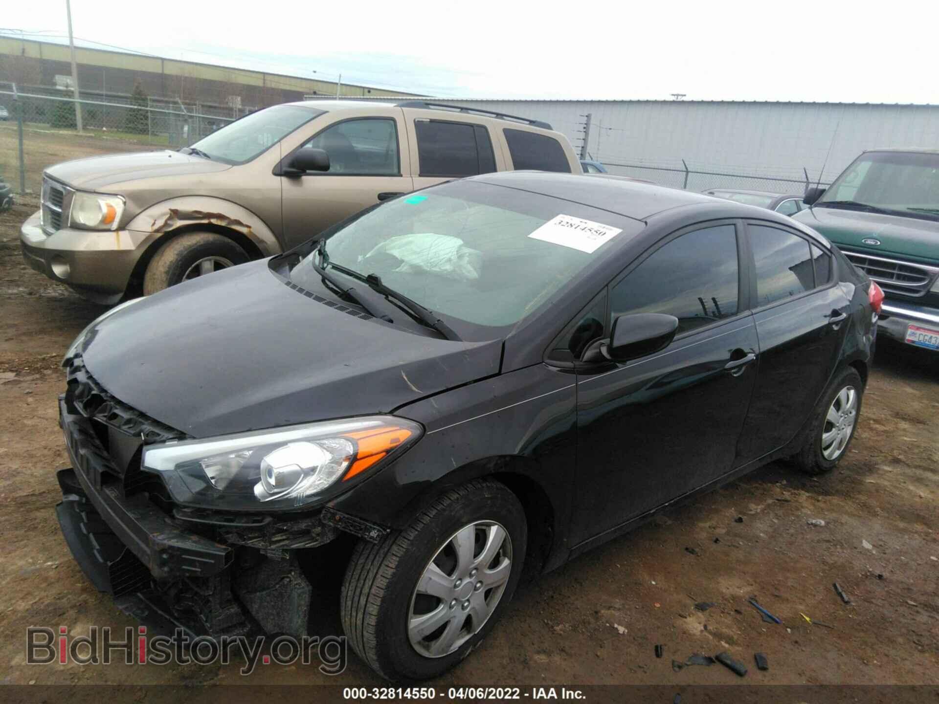 2016 KIA FORTE - VIN: KNAFK4A65G5563151 - Фото 2