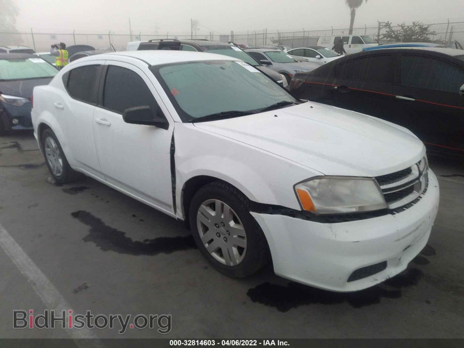 Фотография 1C3CDZAB5DN730134 - DODGE AVENGER 2013