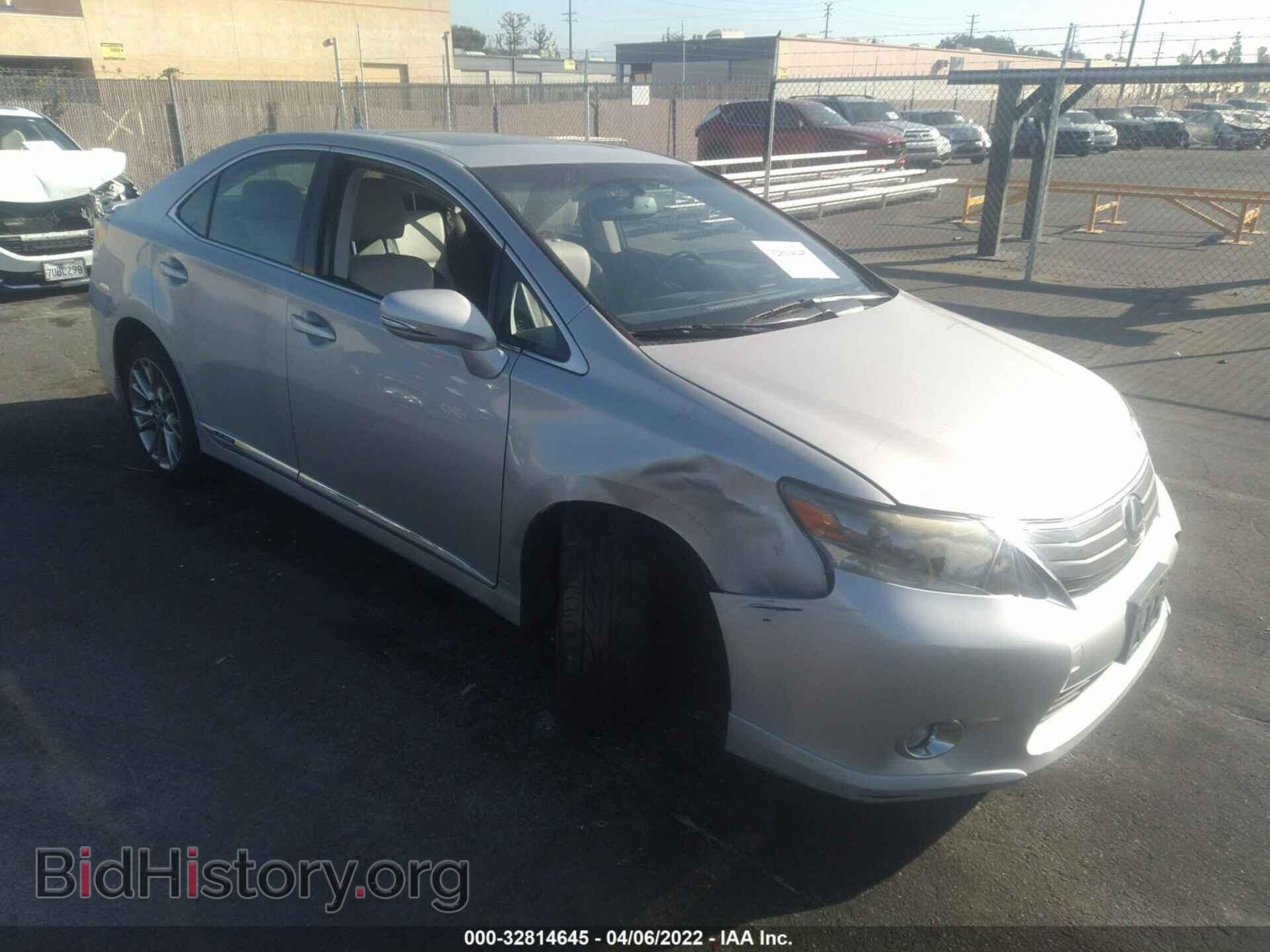Photo JTHBB1BA6A2009191 - LEXUS HS 250H 2010