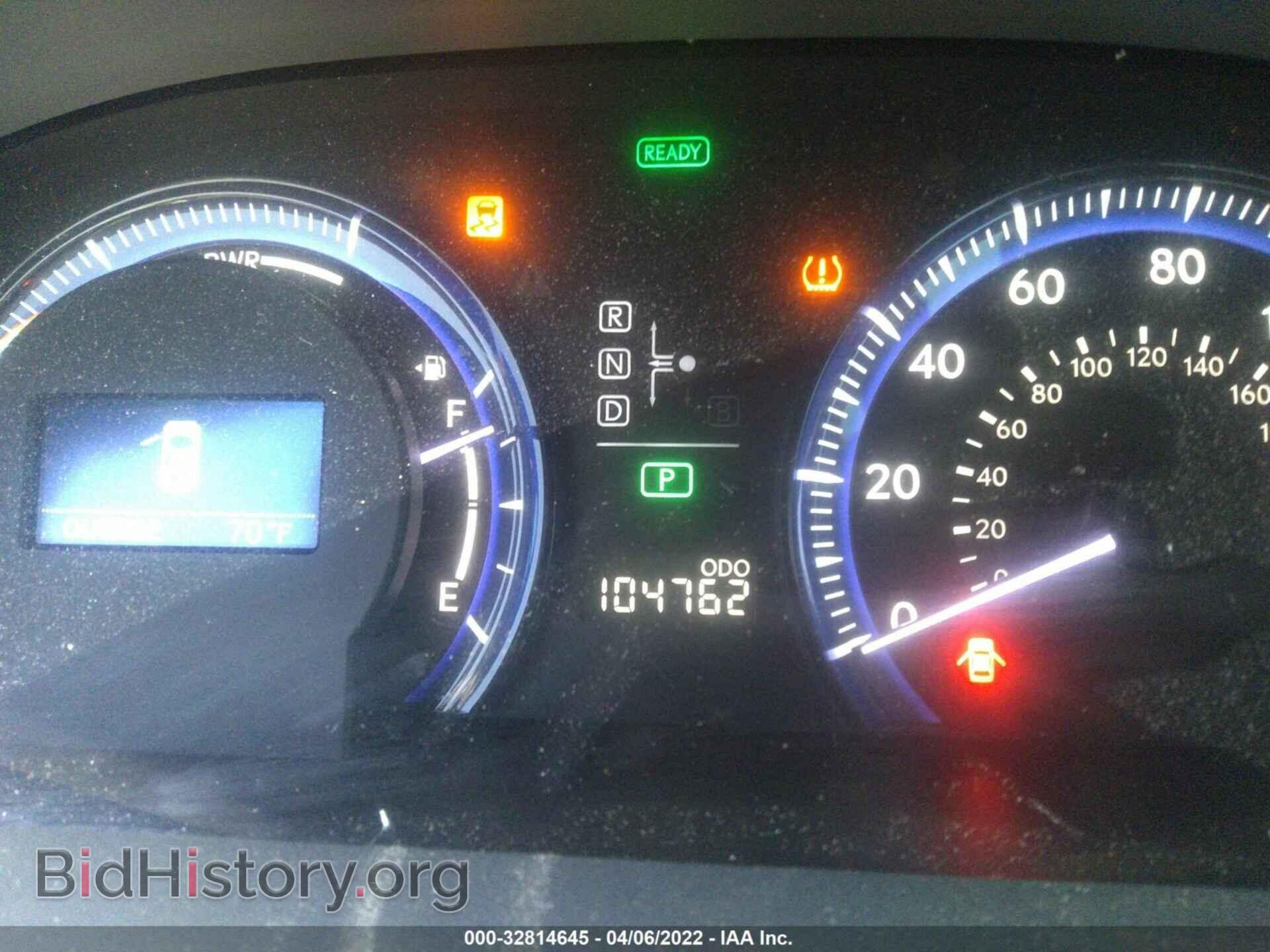 2010 LEXUS HS 250H - VIN: JTHBB1BA6A2009191 - Фото 7