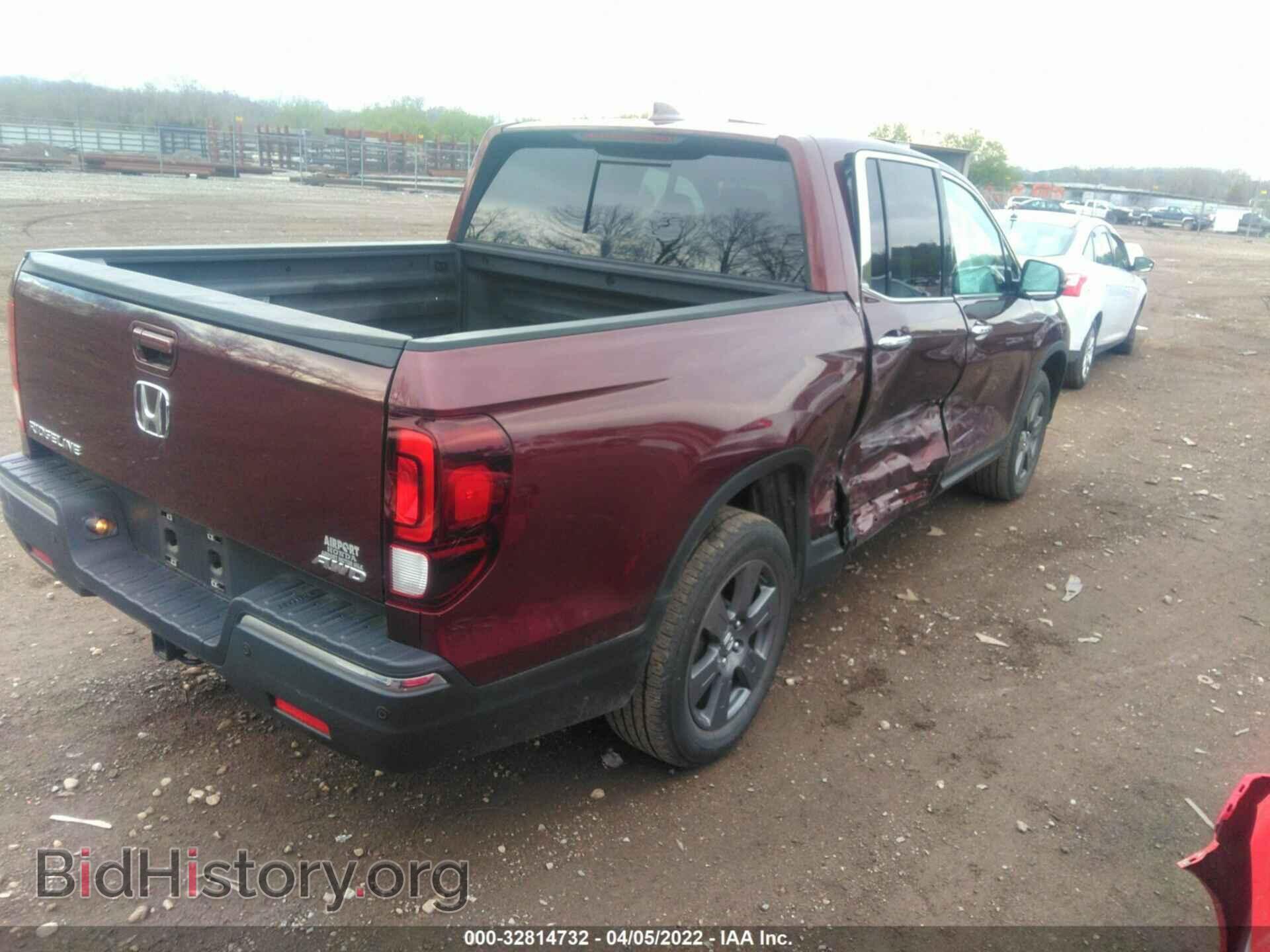 2020 HONDA RIDGELINE - VIN: 5FPYK3F7XLB003388 - Фото 4