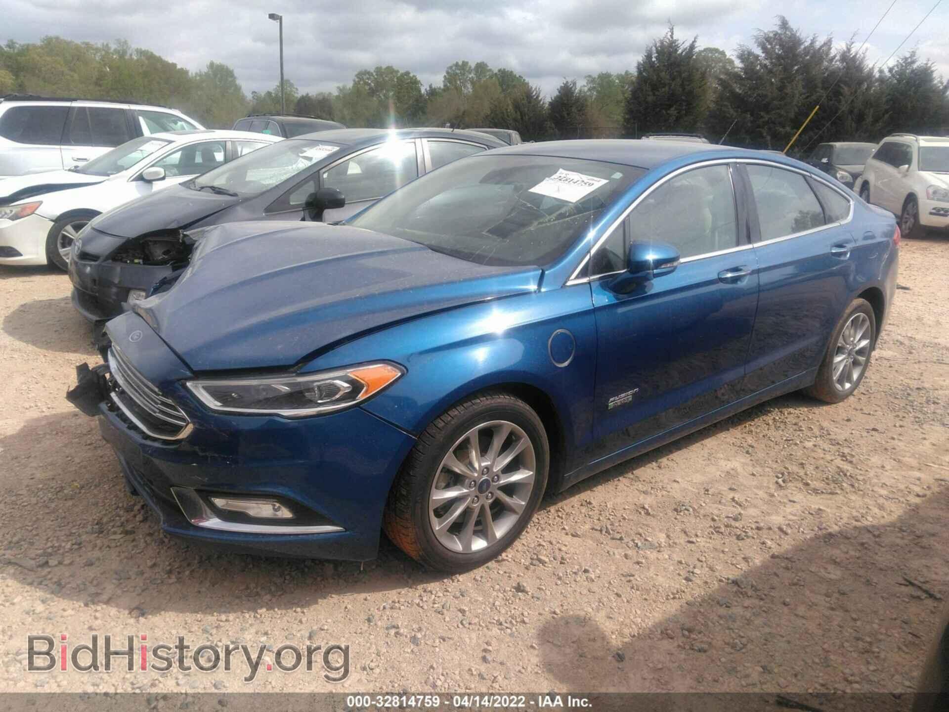 2017 FORD FUSION ENERGI - VIN: 3FA6P0SU6HR255176 - Фото 2