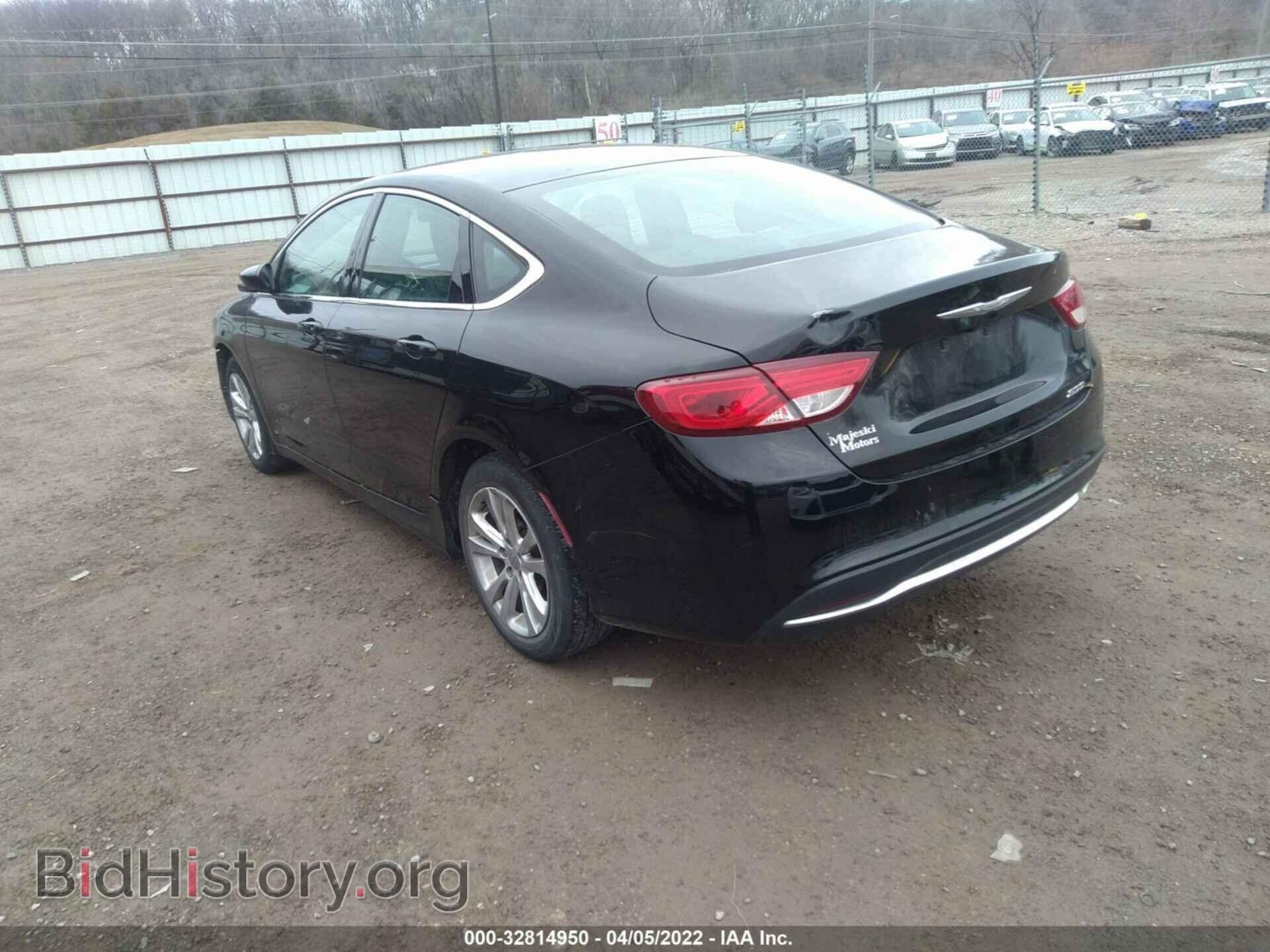 2016 CHRYSLER 200 - VIN: 1C3CCCAB4GN115823 - Фото 3