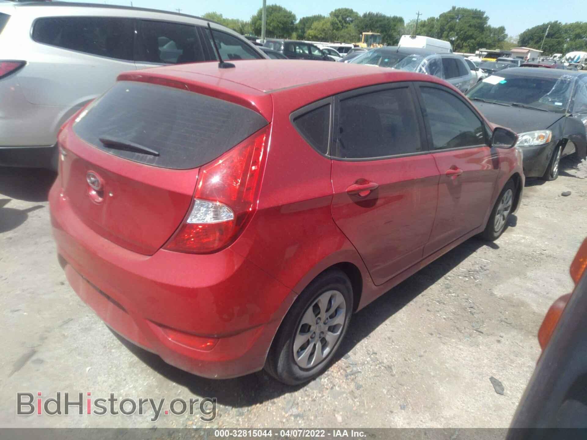 2017 HYUNDAI ACCENT - VIN: KMHCT5AE8HU315513 - Фото 4