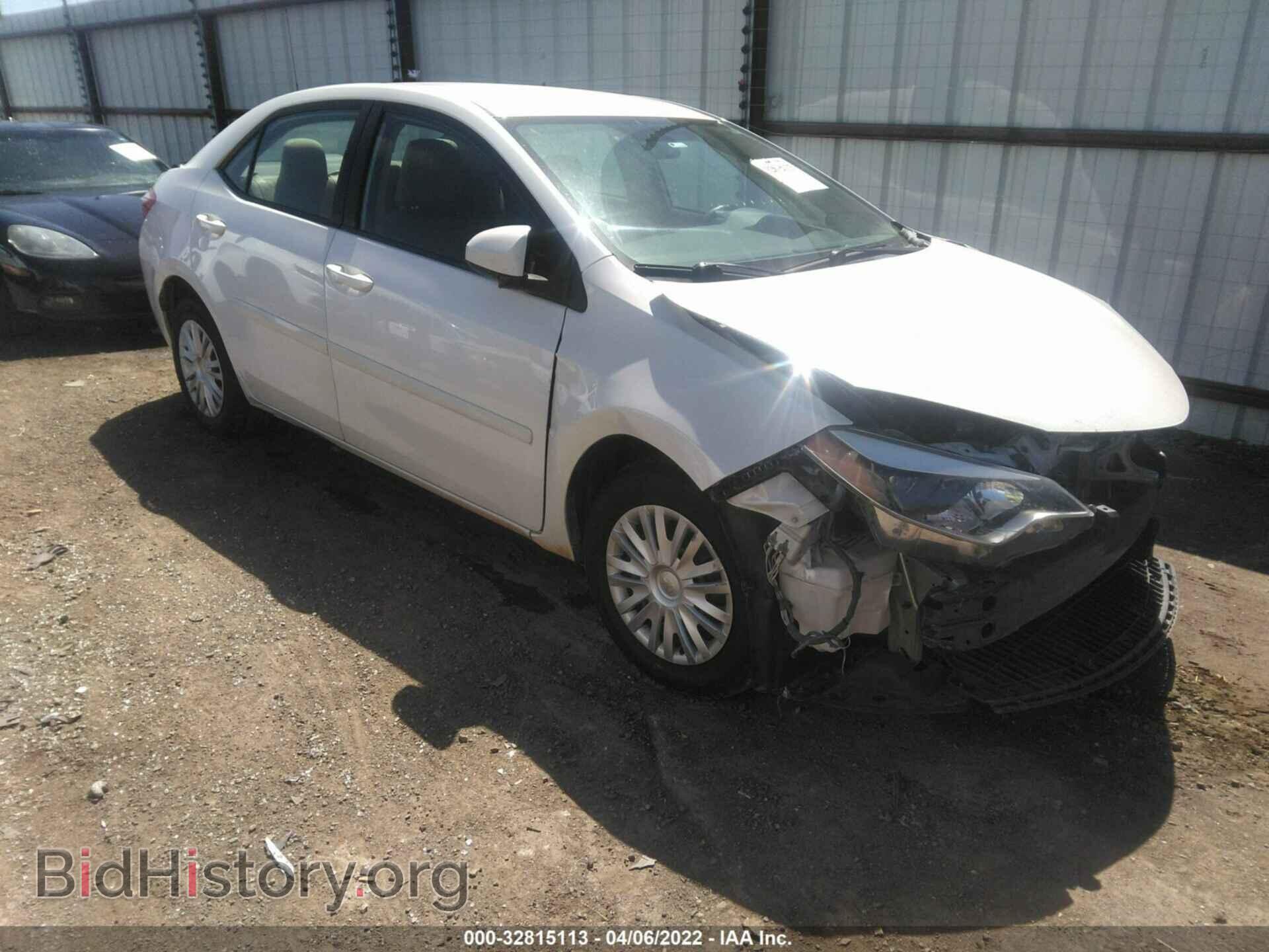 Фотография 5YFBPRHE6EP154895 - TOYOTA COROLLA 2014