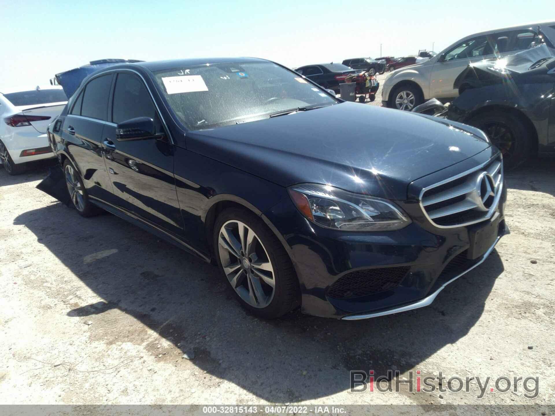 Photo WDDHF5KB2GB300527 - MERCEDES-BENZ E-CLASS 2016