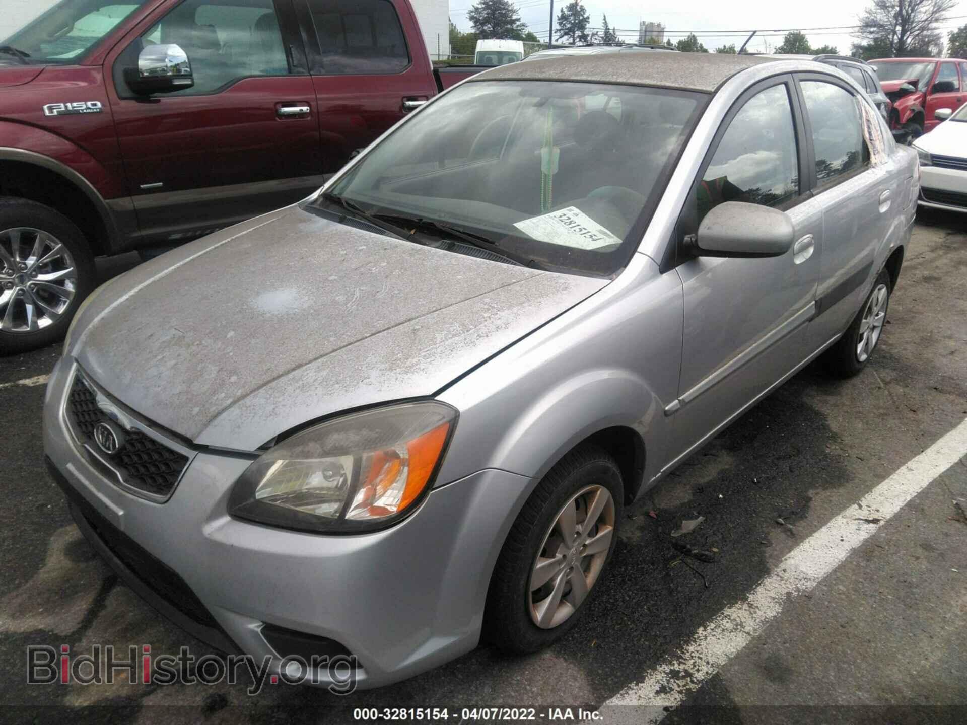 2011 KIA RIO - VIN: KNADH4A31B6943036 - Фото 2