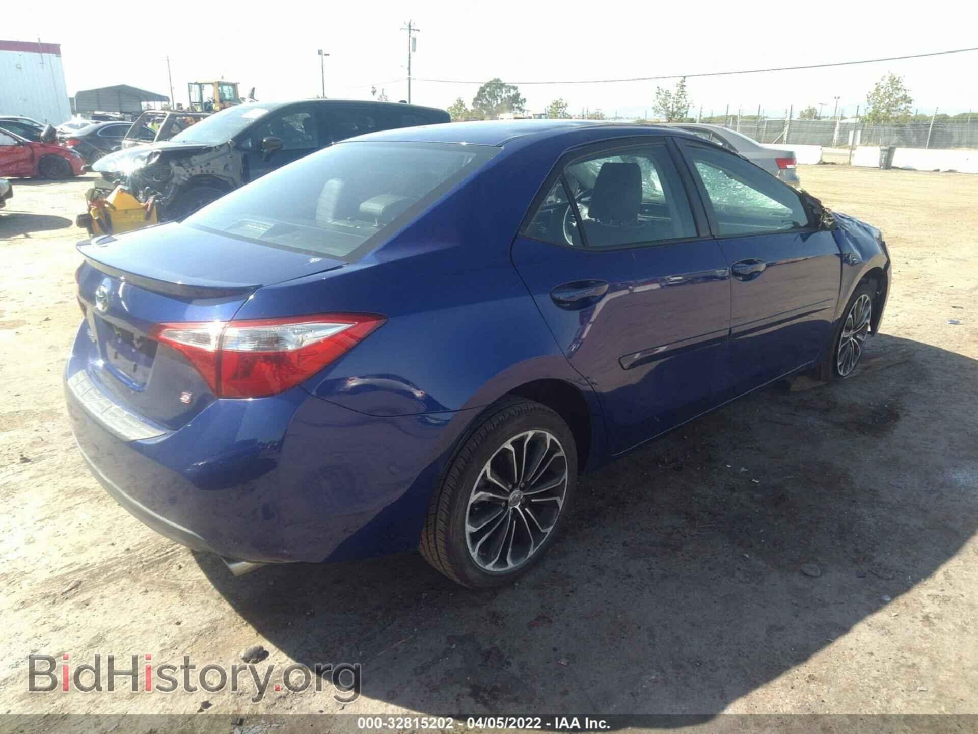 2014 TOYOTA COROLLA - VIN: 5YFBURHE0EP028721 - Photo 4