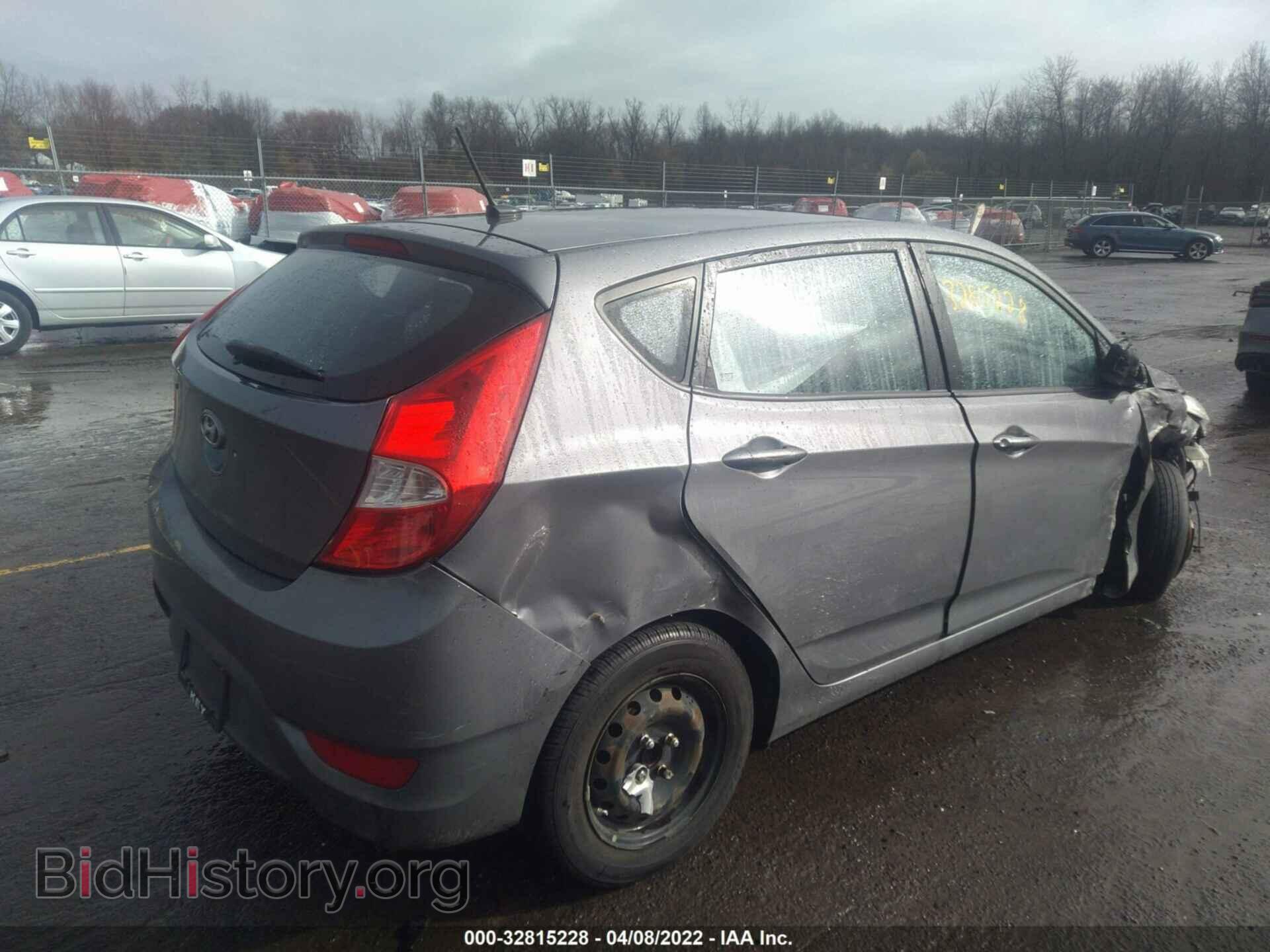 2014 HYUNDAI ACCENT - VIN: KMHCT5AE0EU165232 - Фото 4