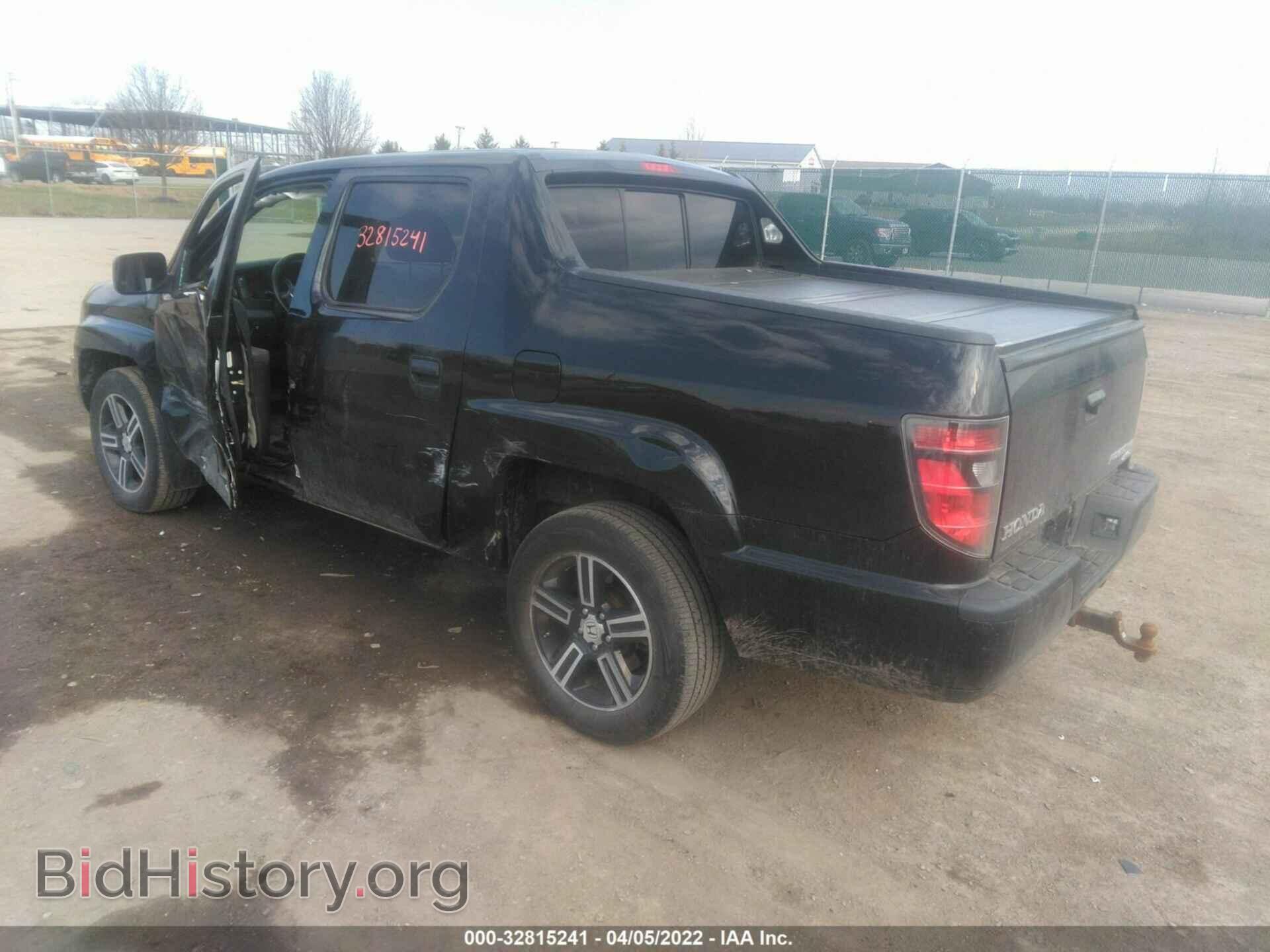 2013 HONDA RIDGELINE - VIN: 5FPYK1F7XDB004546 - Фото 3